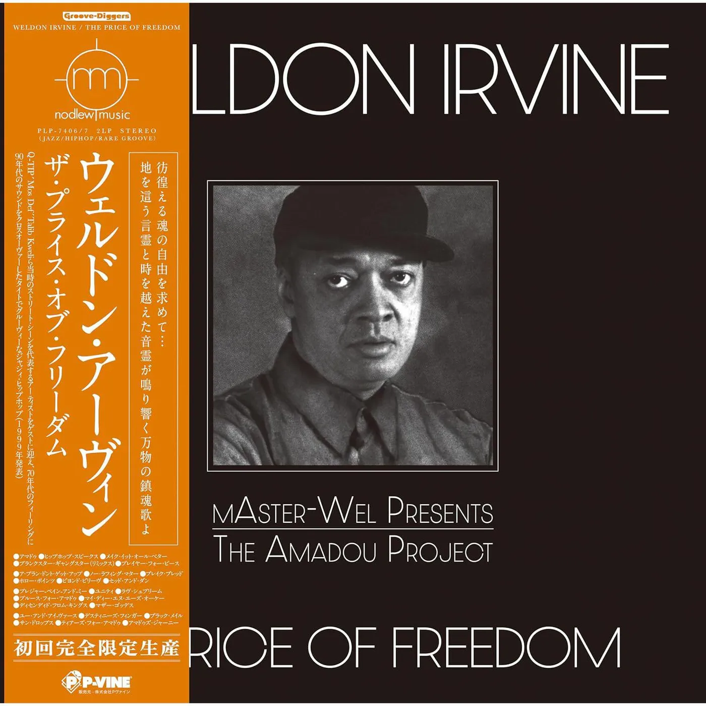 Weldon Irvine AMADOU PROJECT - THE PRICE OF FREEDOM (2LP) Vinyl Record
