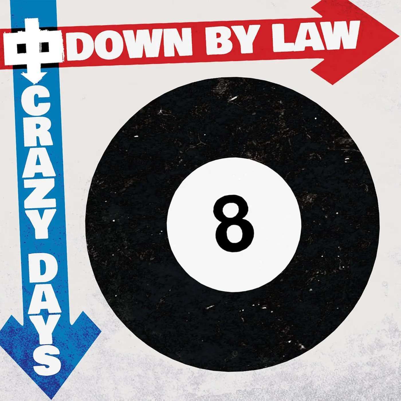 Down By Law Crazy Days (Red Marble) Vinyl Record