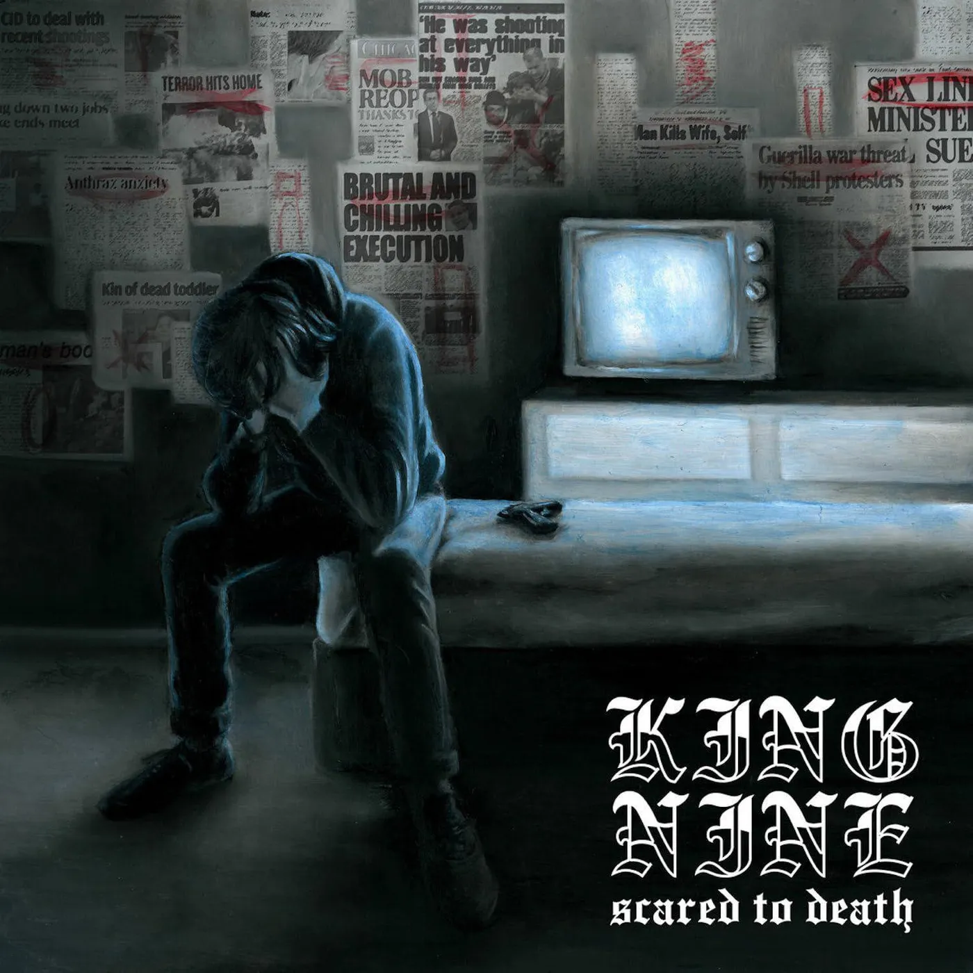 King Nine Scared to Death (Colored) [Explicit Content] Vinyl Record