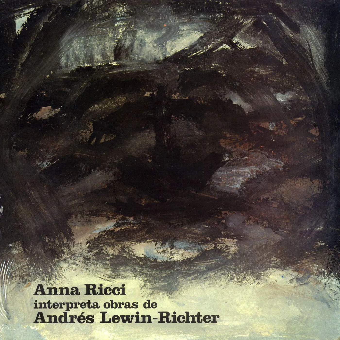 Anna Ricci Interpreta Obras De Andres Lewin-richter Vinyl Record