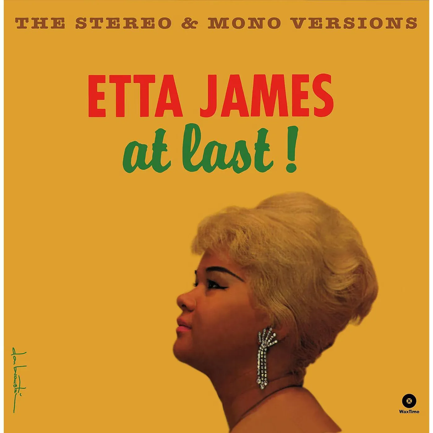 Etta James At Last! (The Stereo & Mono Versions) Vinyl Record
