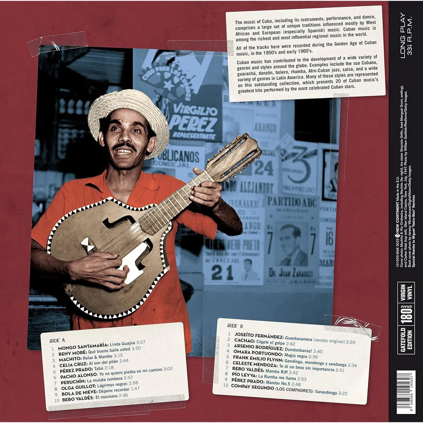 Various Artists  Dundunbanza! - Essential Cuban Classics (180g) Vinyl Record