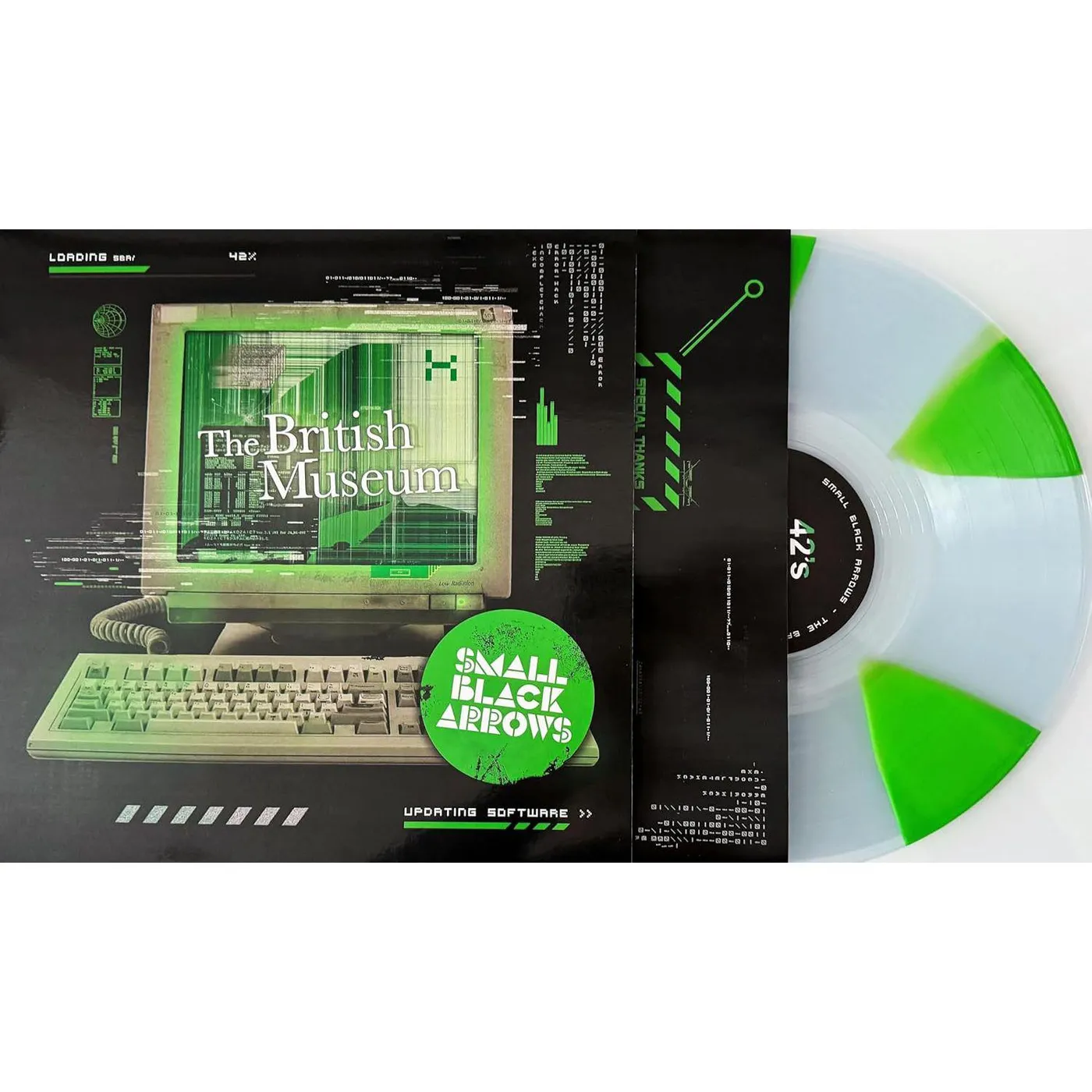 Small Black Arrows British Museum (Clear/Green) Vinyl Record