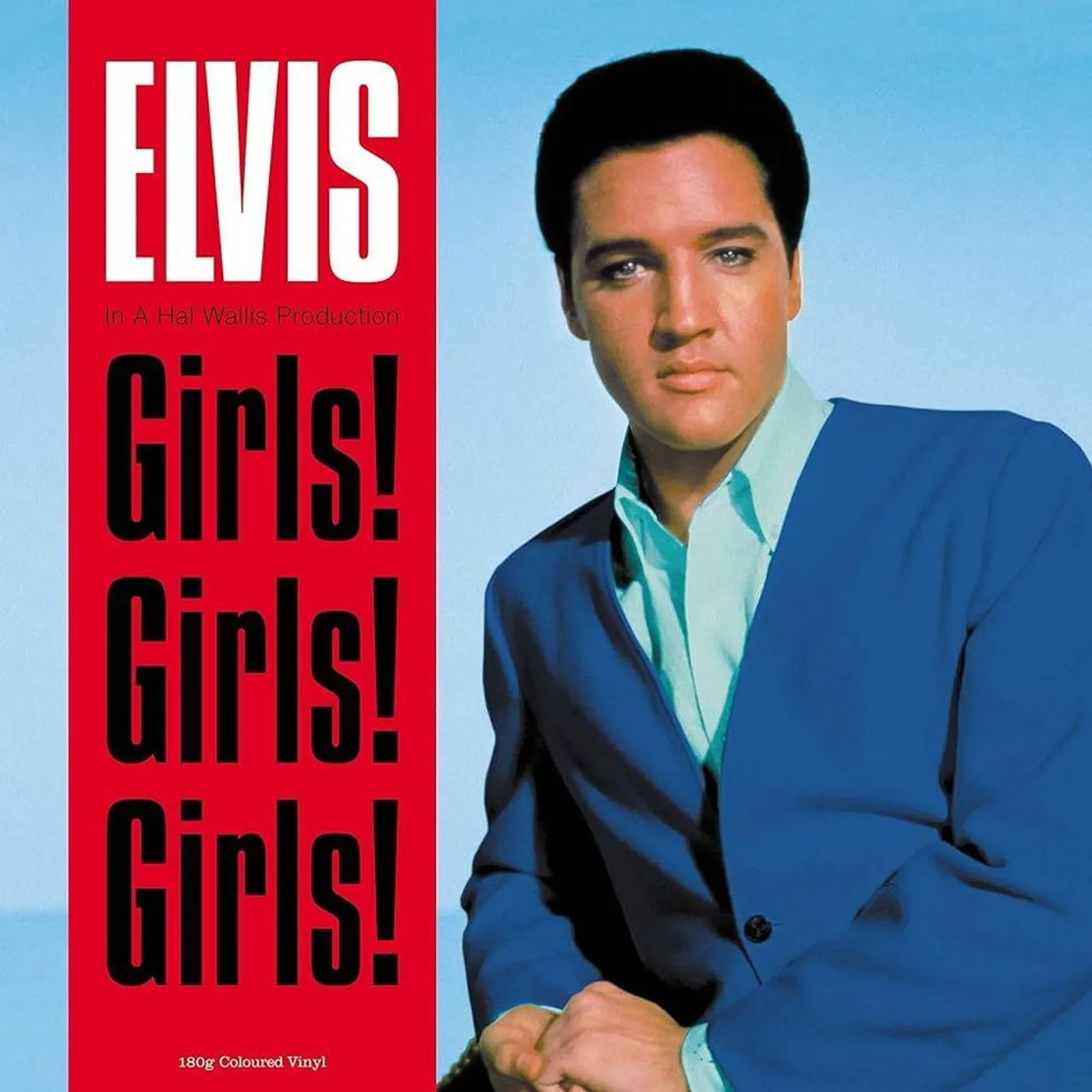 Elvis Presley Girls! Girls! Girls! (Blue) Vinyl Record
