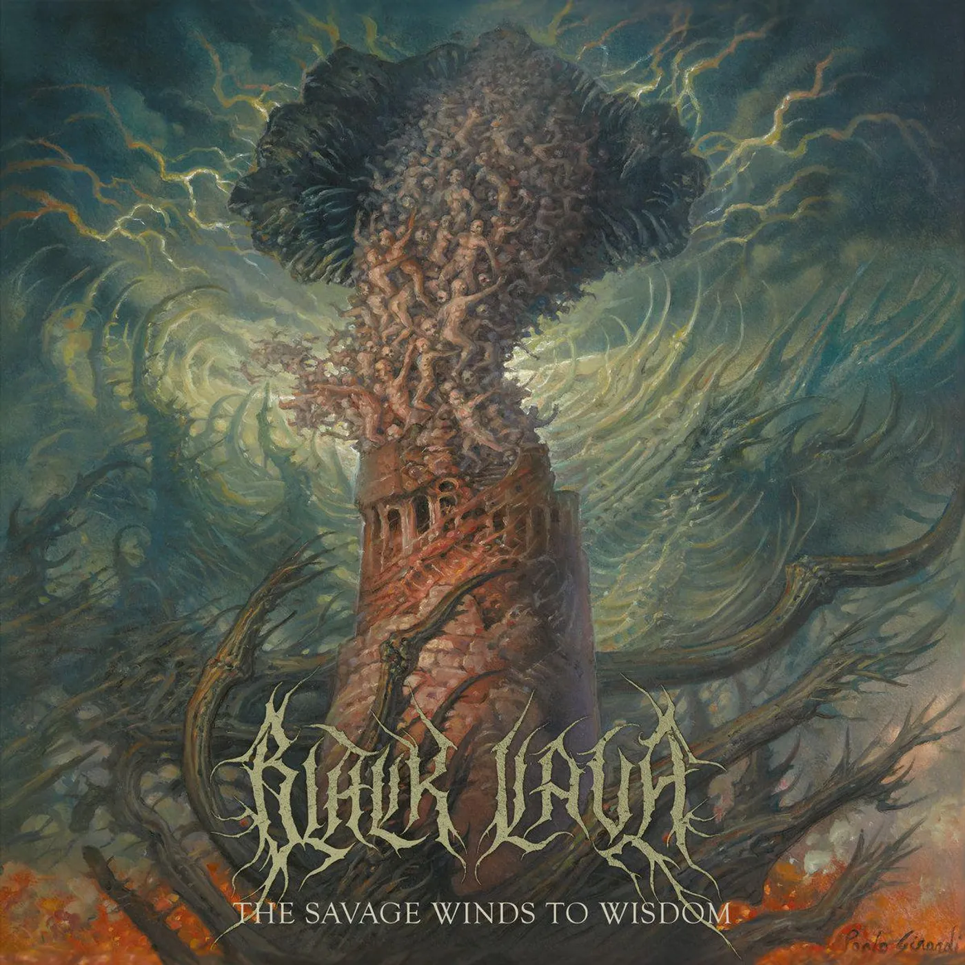 Black Lava Savage Winds To Wisdom Vinyl Record