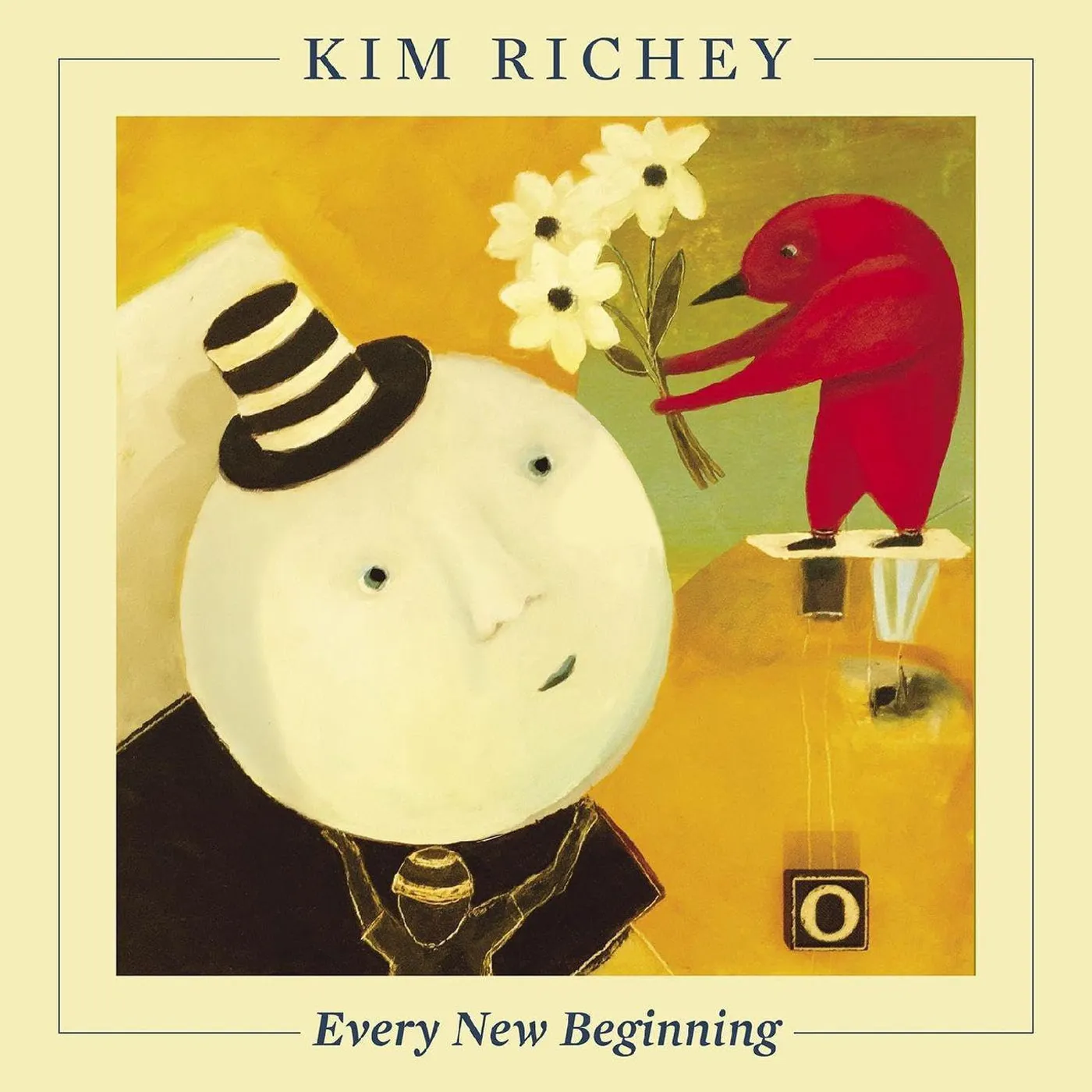 Kim Richey Every New Beginning (Clear Coke Bottle) Vinyl Record