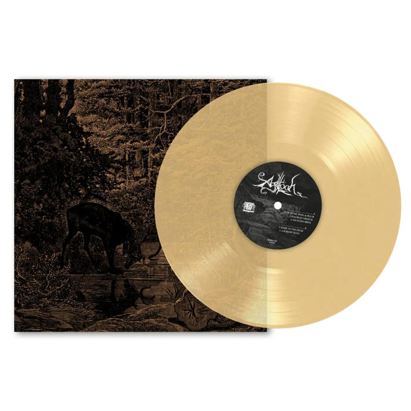 Agalloch Of Stone, Wind & Pillor (Liquid Amber Coloured) Vinyl Record