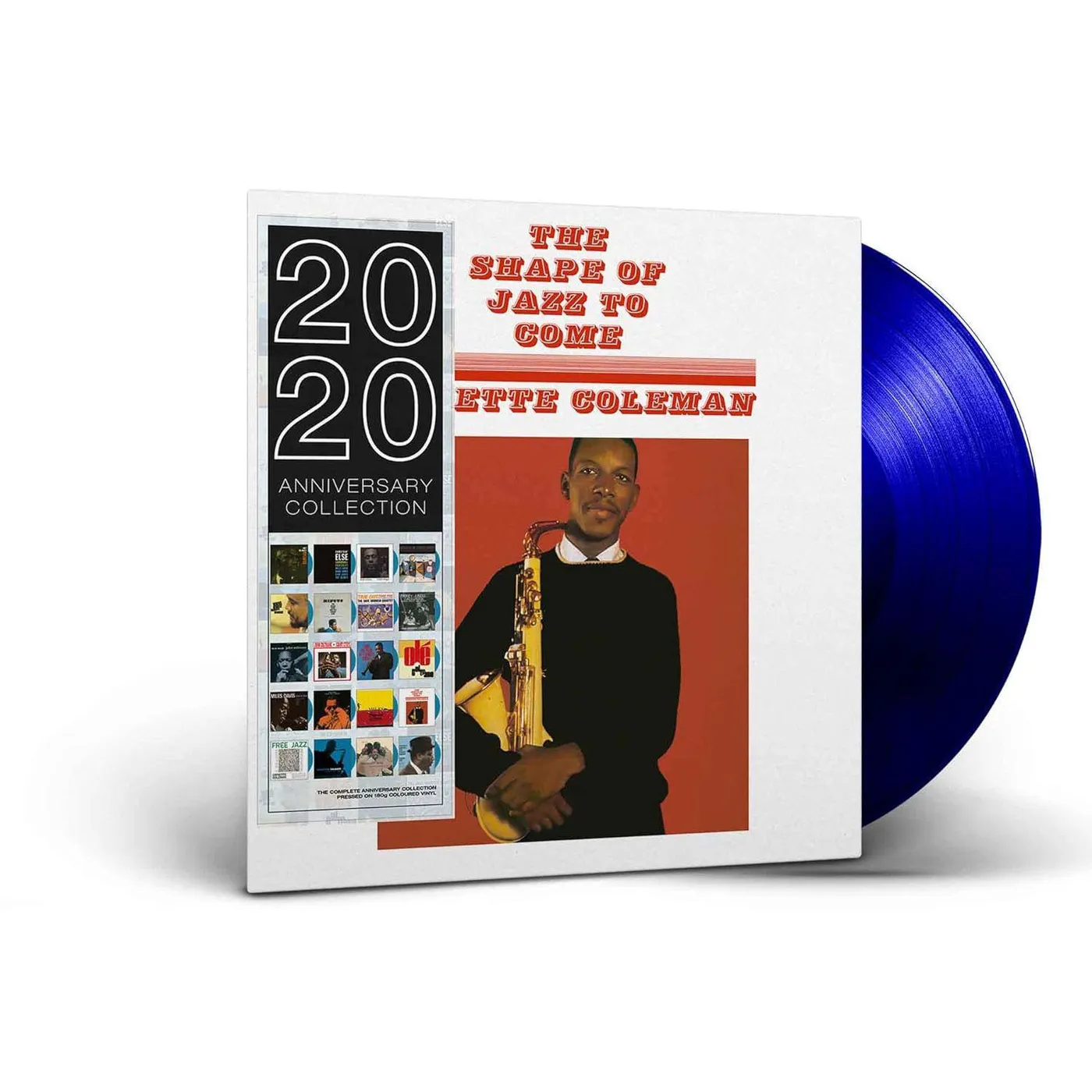 Ornette Coleman Shape Of Jazz To Come (Blue) Vinyl Record