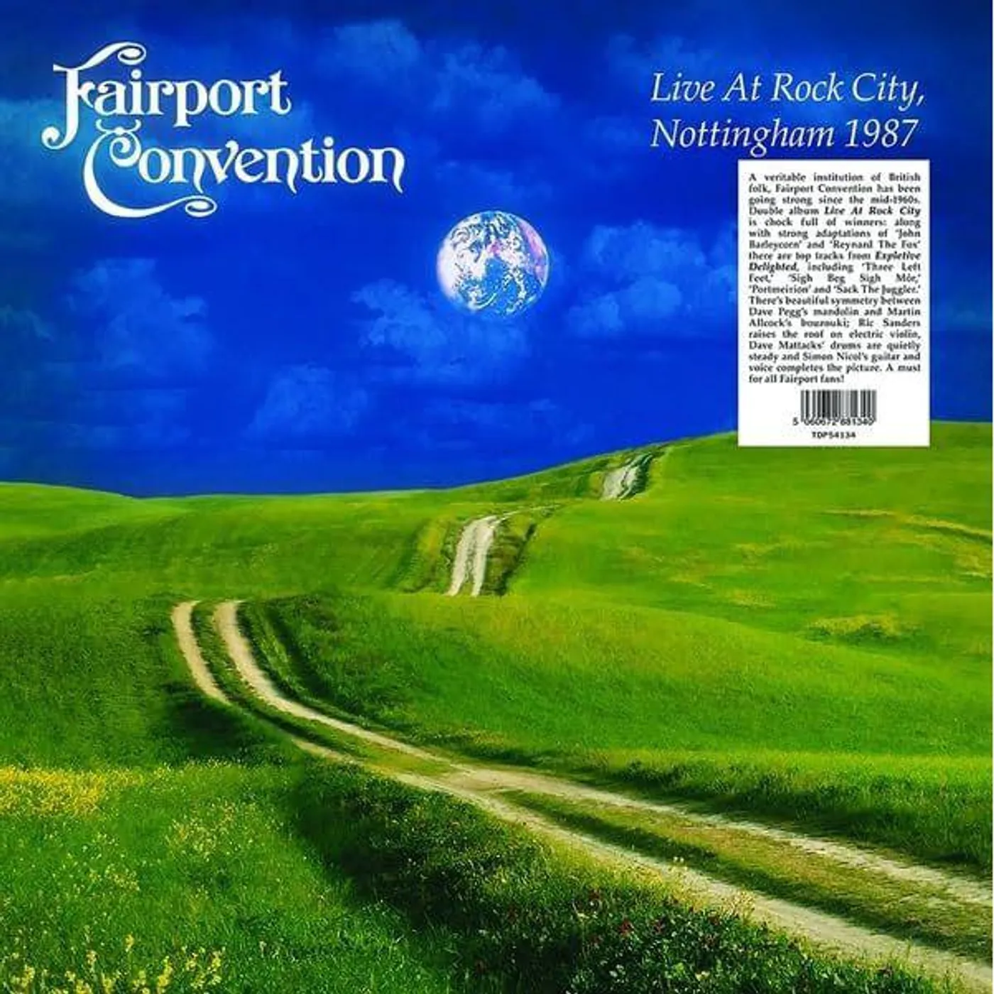 Fairport Convention LIVE AT ROCK CITY (2LP) Vinyl Record