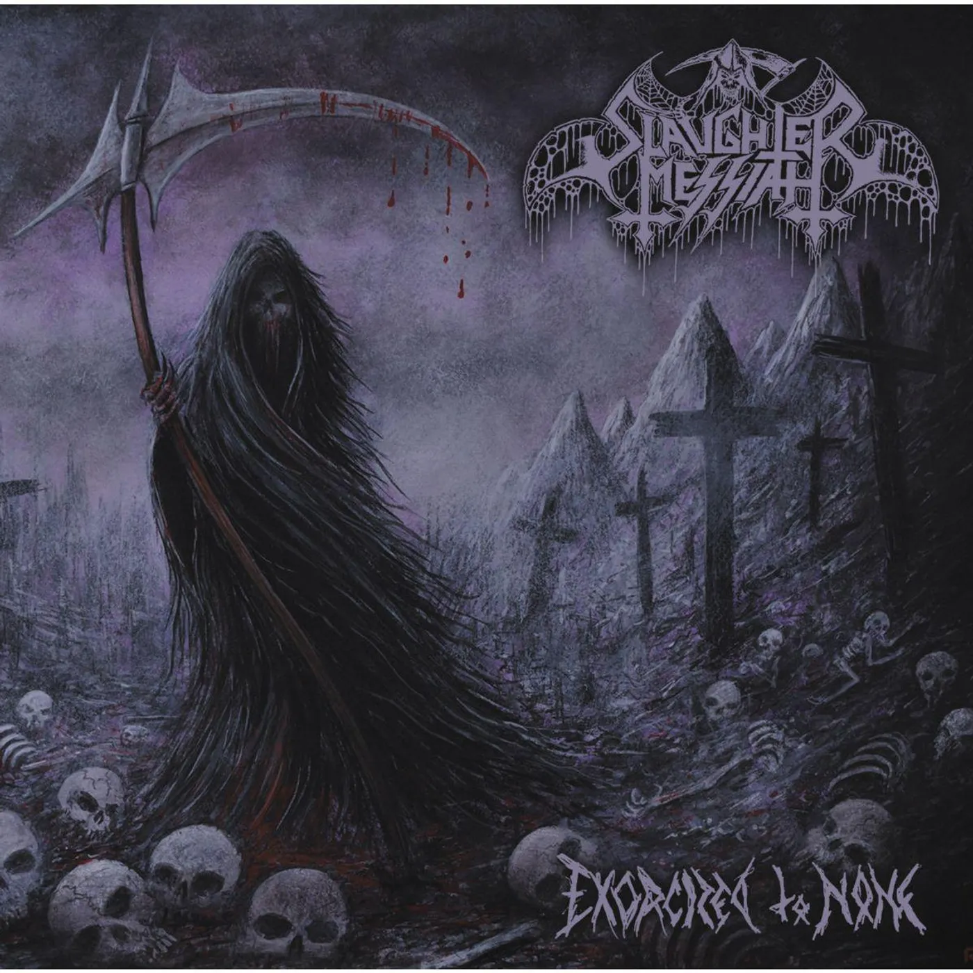 Slaughter Messiah Exorcized To None (Galaxy) Vinyl Record