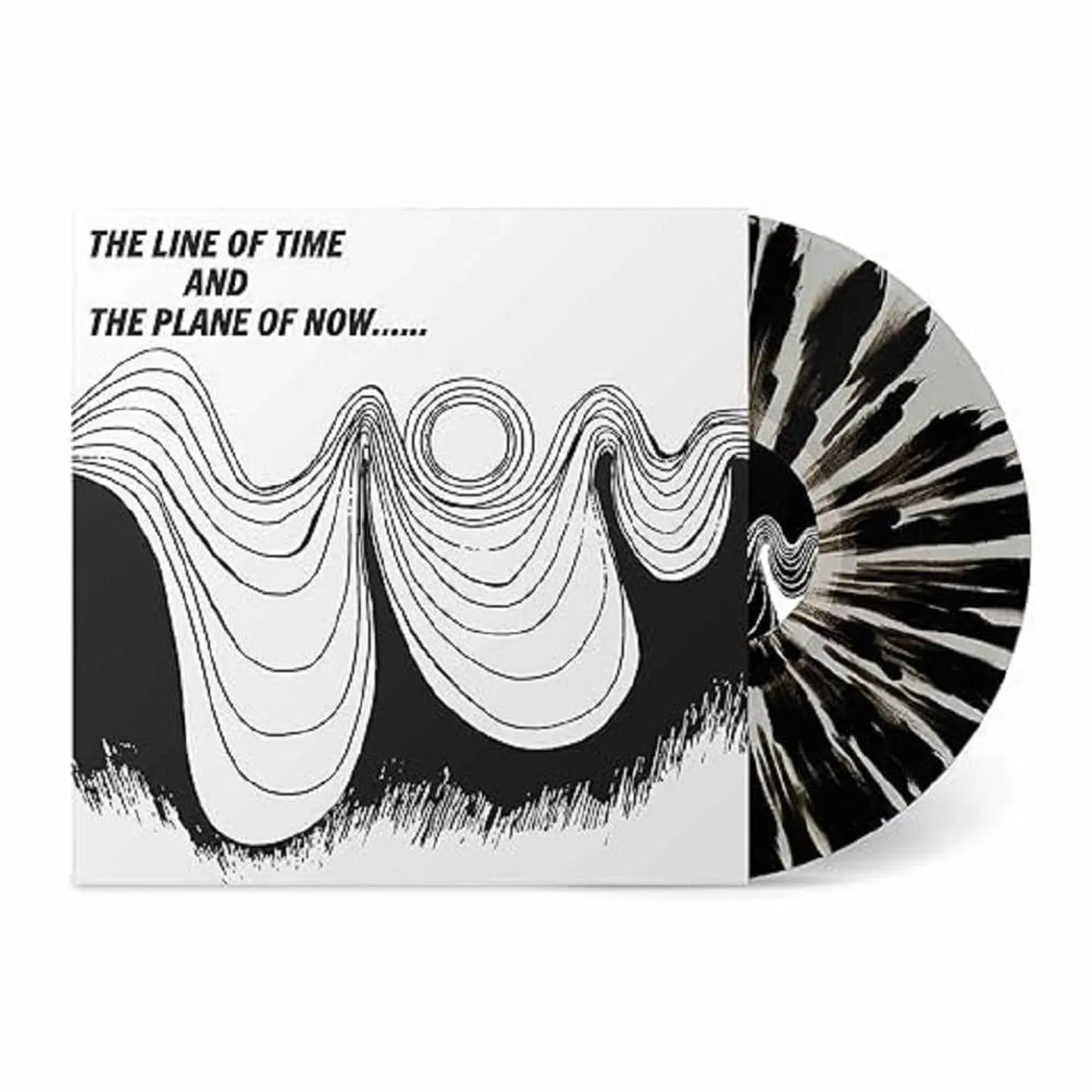 Shira Small The Line of Time and the Plane of Now (White W/ Black Splatter) Vinyl Record