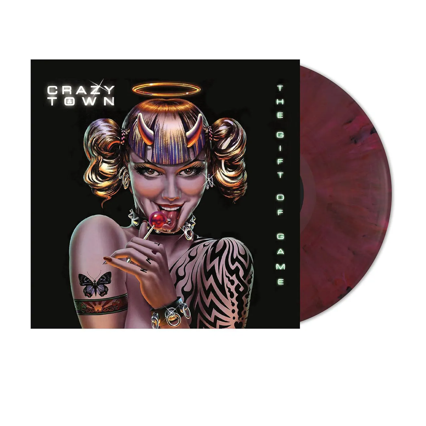 Crazy Town Gift Of Game (25Th Anniversary) (Red Devil Velvet) Vinyl Record