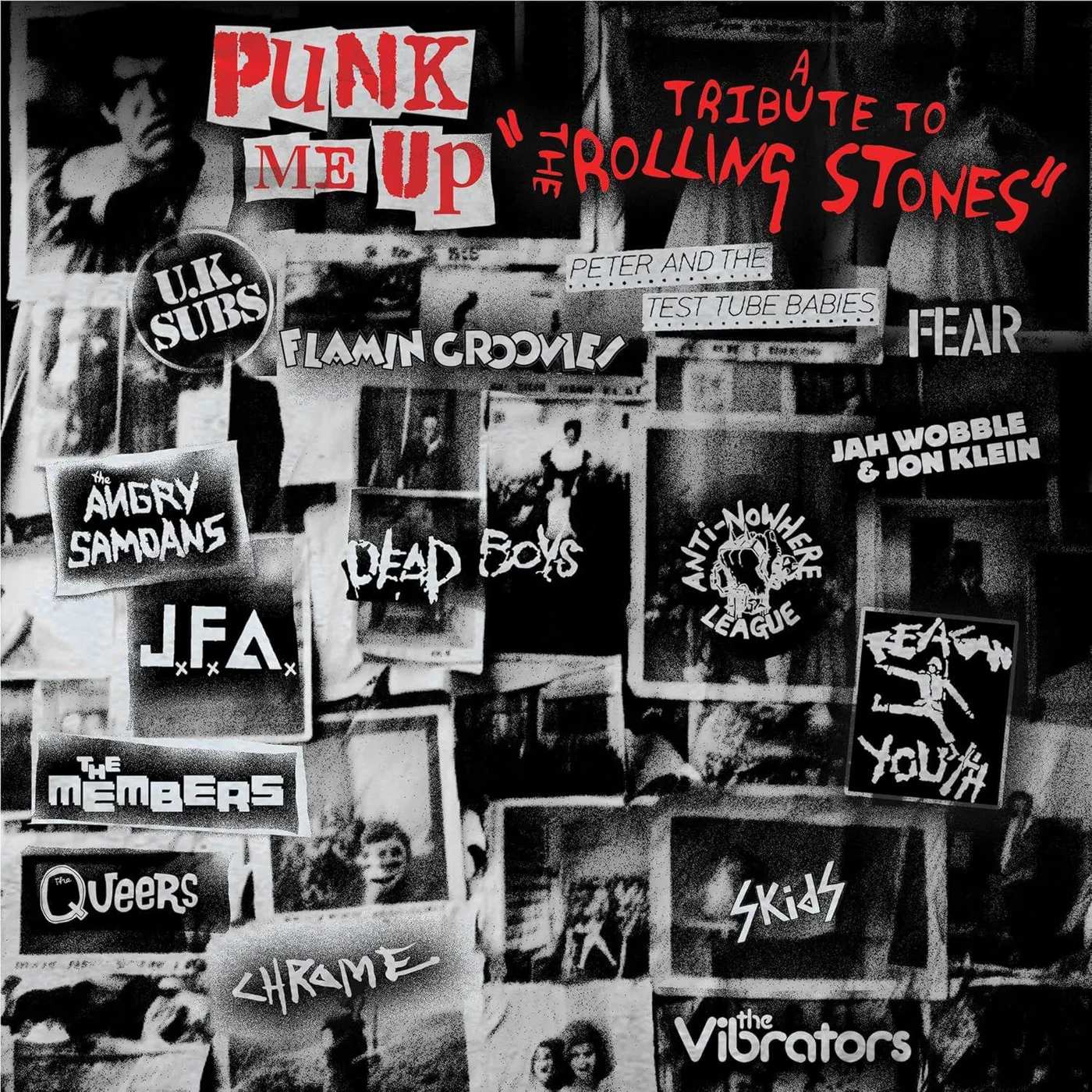 Various Artists  PUNK ME UP - TRIBUTE TO ROLLING STONES (RED VINYL) Vinyl Record
