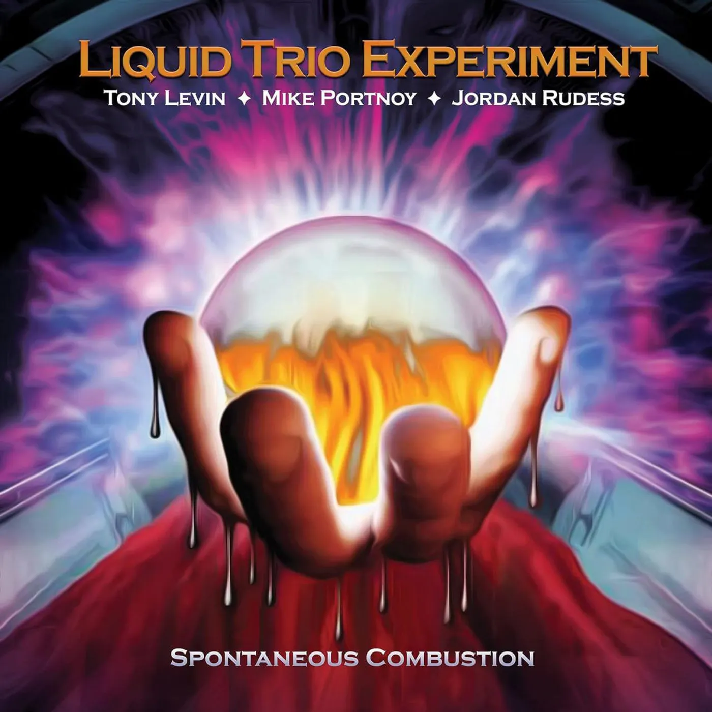 Liquid Trio Experiment Spontaneous Combustion (2LP/Purple) Vinyl Record