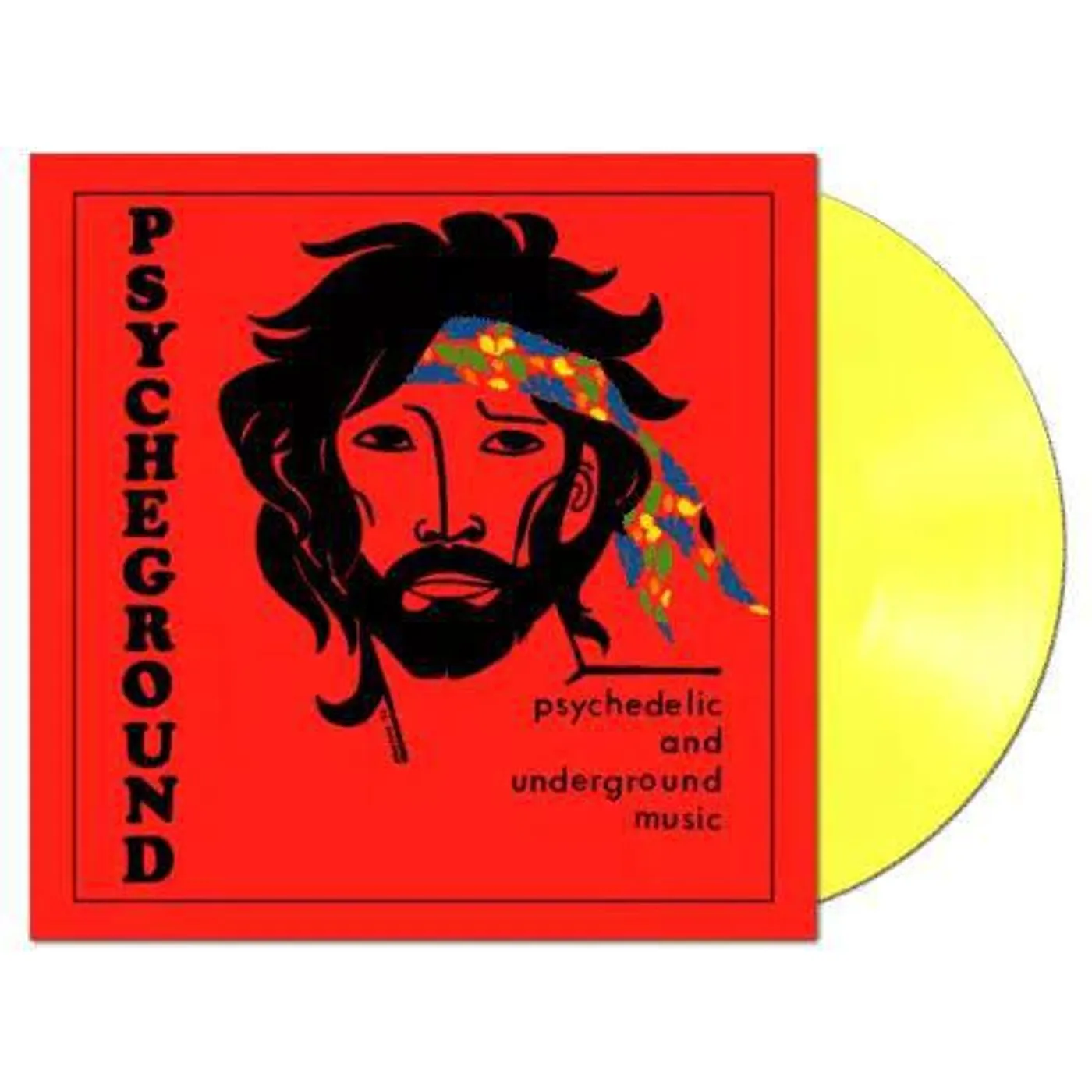 PSYCHEGROUND GROUP Psychedelic & Underground Music (Ltd.Ed.Yellow, 180 Gr) Vinyl Record