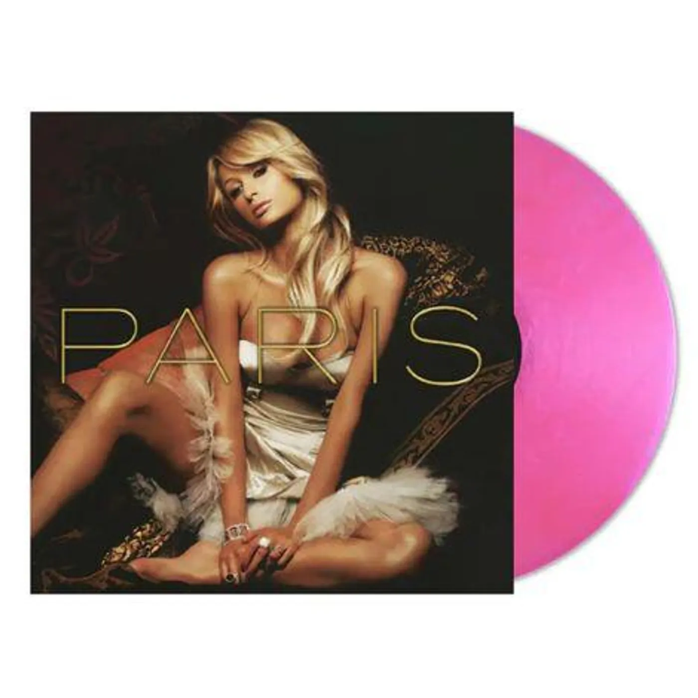 Paris Hilton Paris (Hot Fluorescent Pink) Vinyl Record