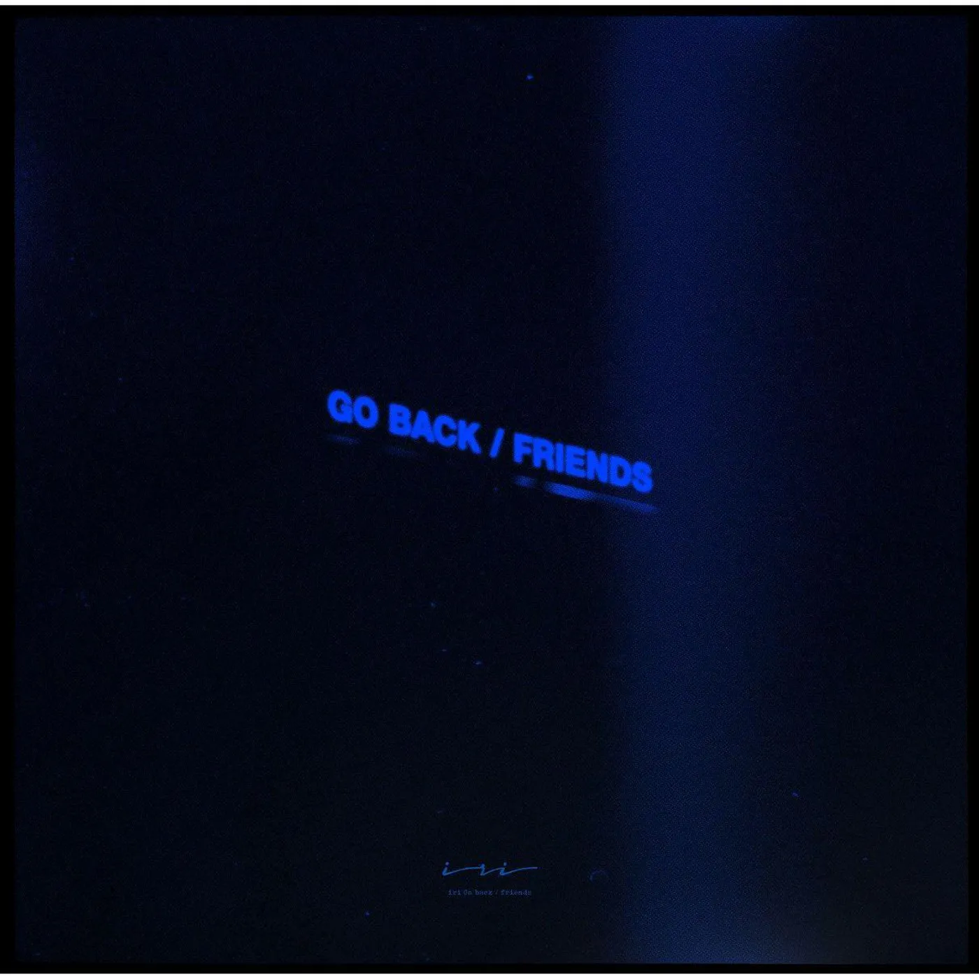 iri GO BACK/FRIENDS Vinyl Record