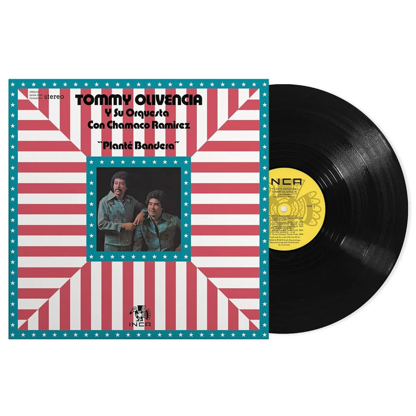 Tommy Olivencia y Su Orquesta Plante Bandera Vinyl Record