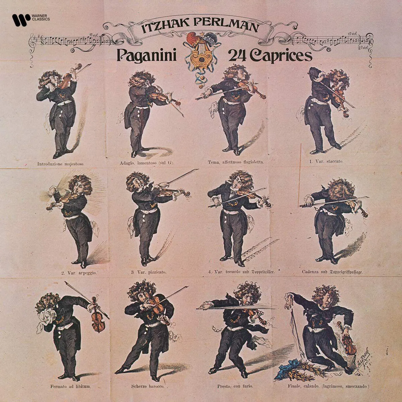 Itzhak Perlman Paganini: 24 Caprices Vinyl Record