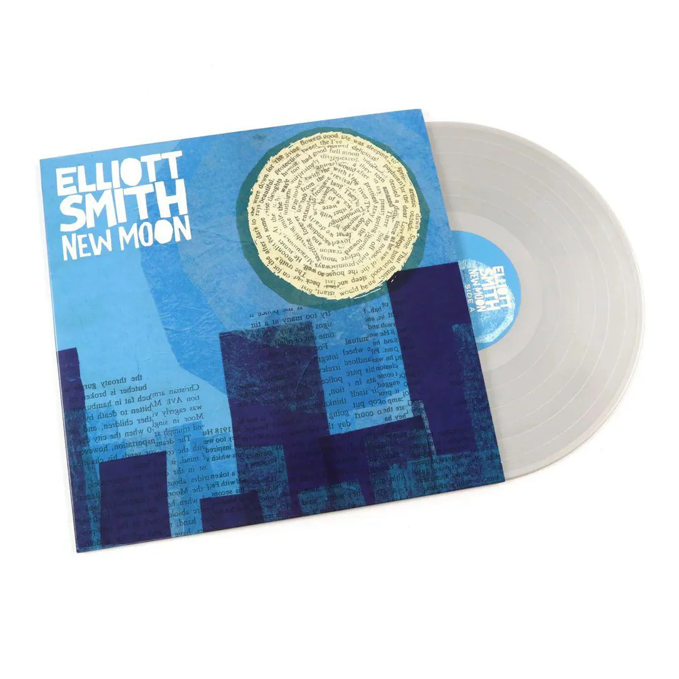 Elliott Smith NEW MOON (METALLIC SILVER VINYL/2LP) (I) Vinyl Record