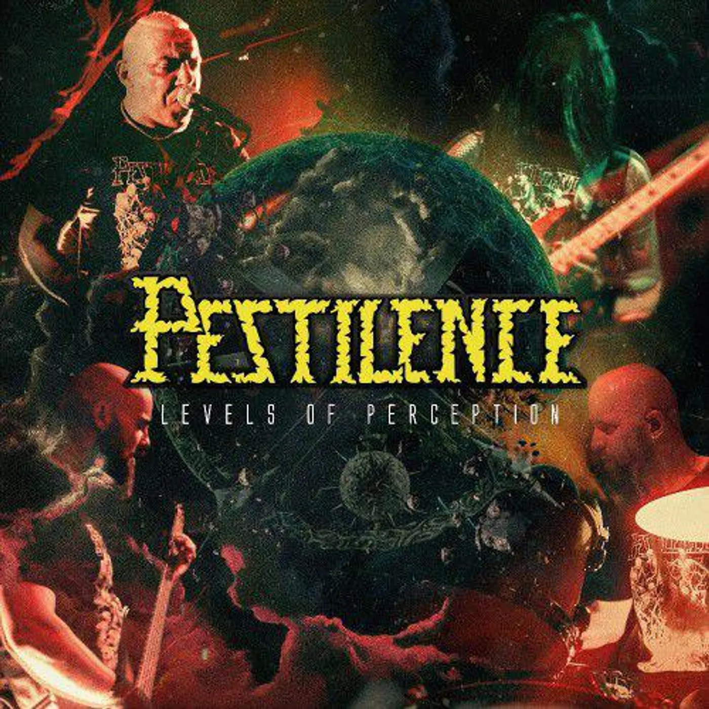 Pestilence LEVELS OF PERCEPTION (CLEAR VINYL) Vinyl Record