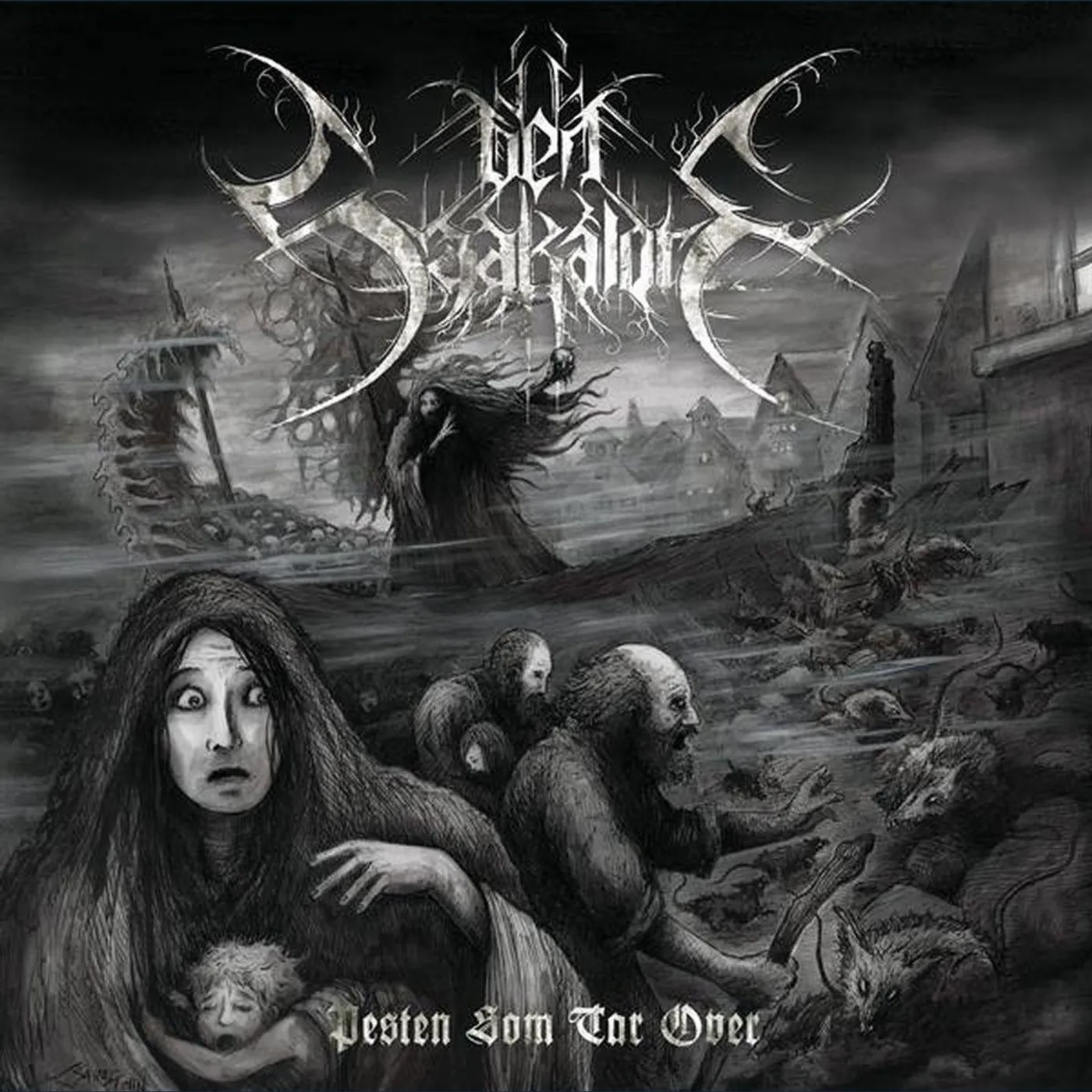 Den Saakaldte Pesten Som Tar Over (2LP/Coloured) Vinyl Record