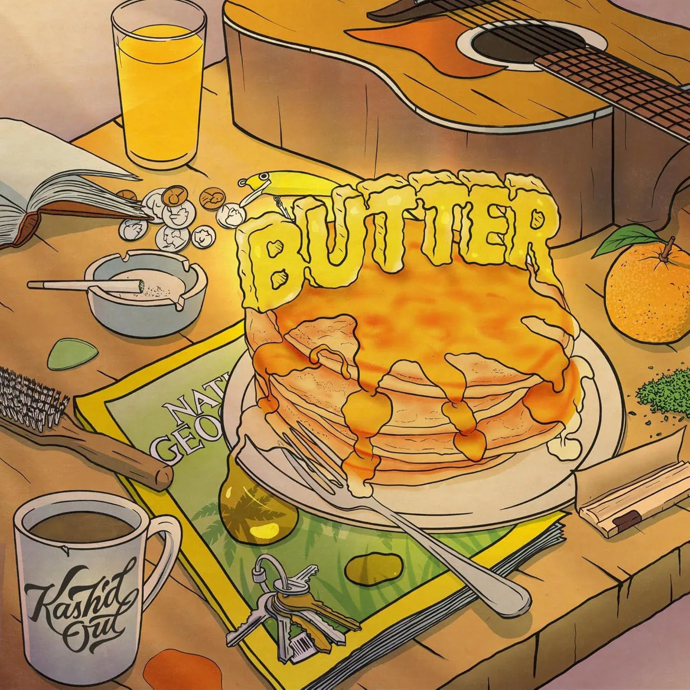 Kash'd Out Butter Vinyl Record