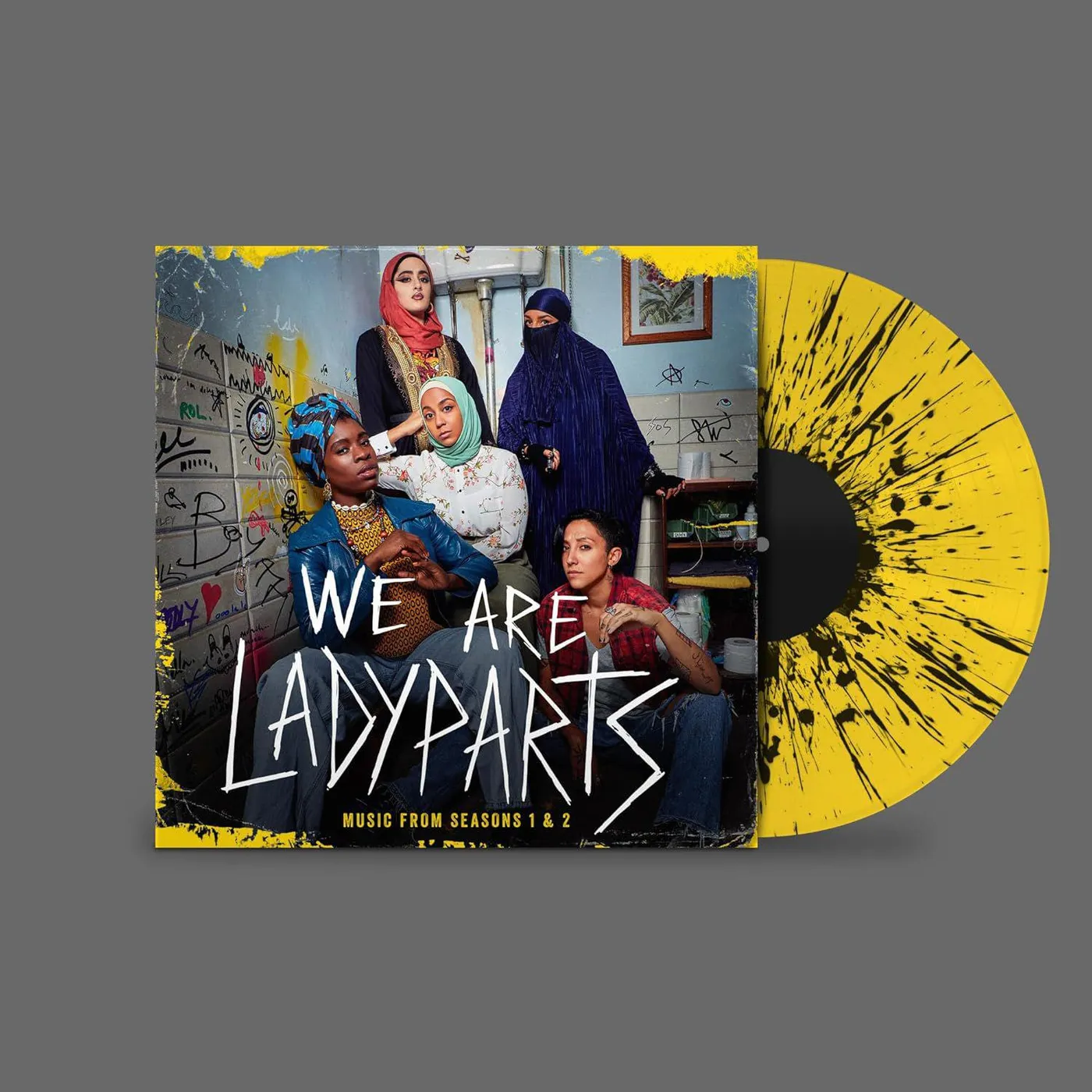Various Artists  We Are Lady Parts (Black Splatter On Yellow) Vinyl Record