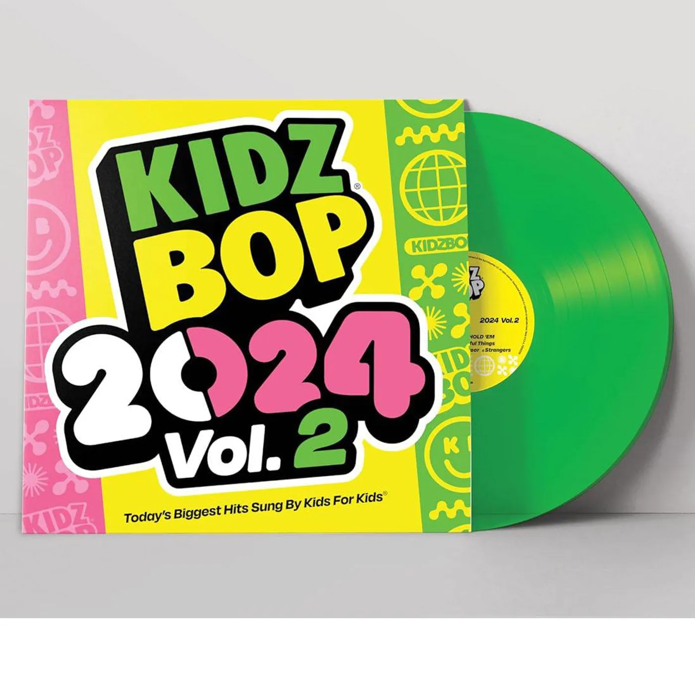 Kidz Bop 2024 Vol. 2 (Electric Green) Vinyl Record