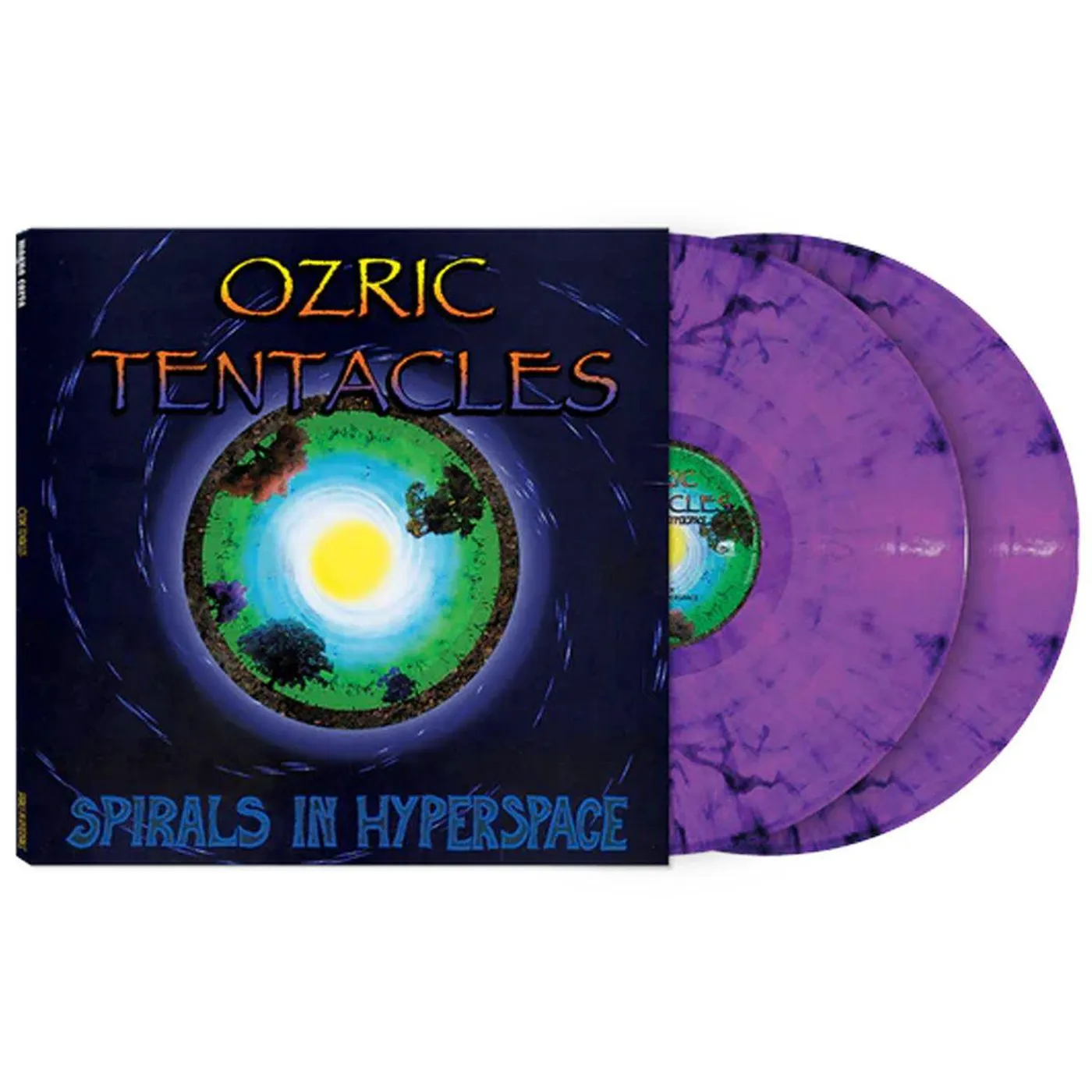 Ozric Tentacles Spirals In Hyperspace (Purple Marble) Vinyl Record