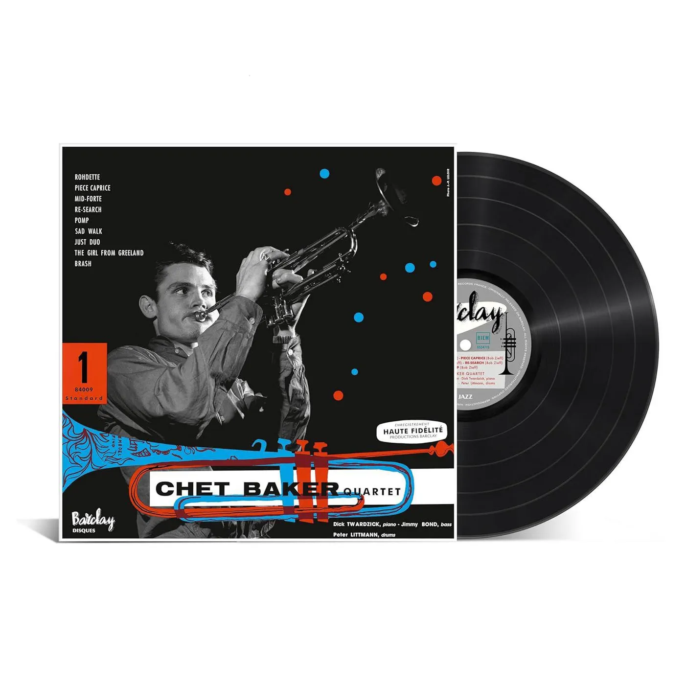 Chet Baker Quartet (Chet Baker in Paris, Vol. 1) Vinyl Record
