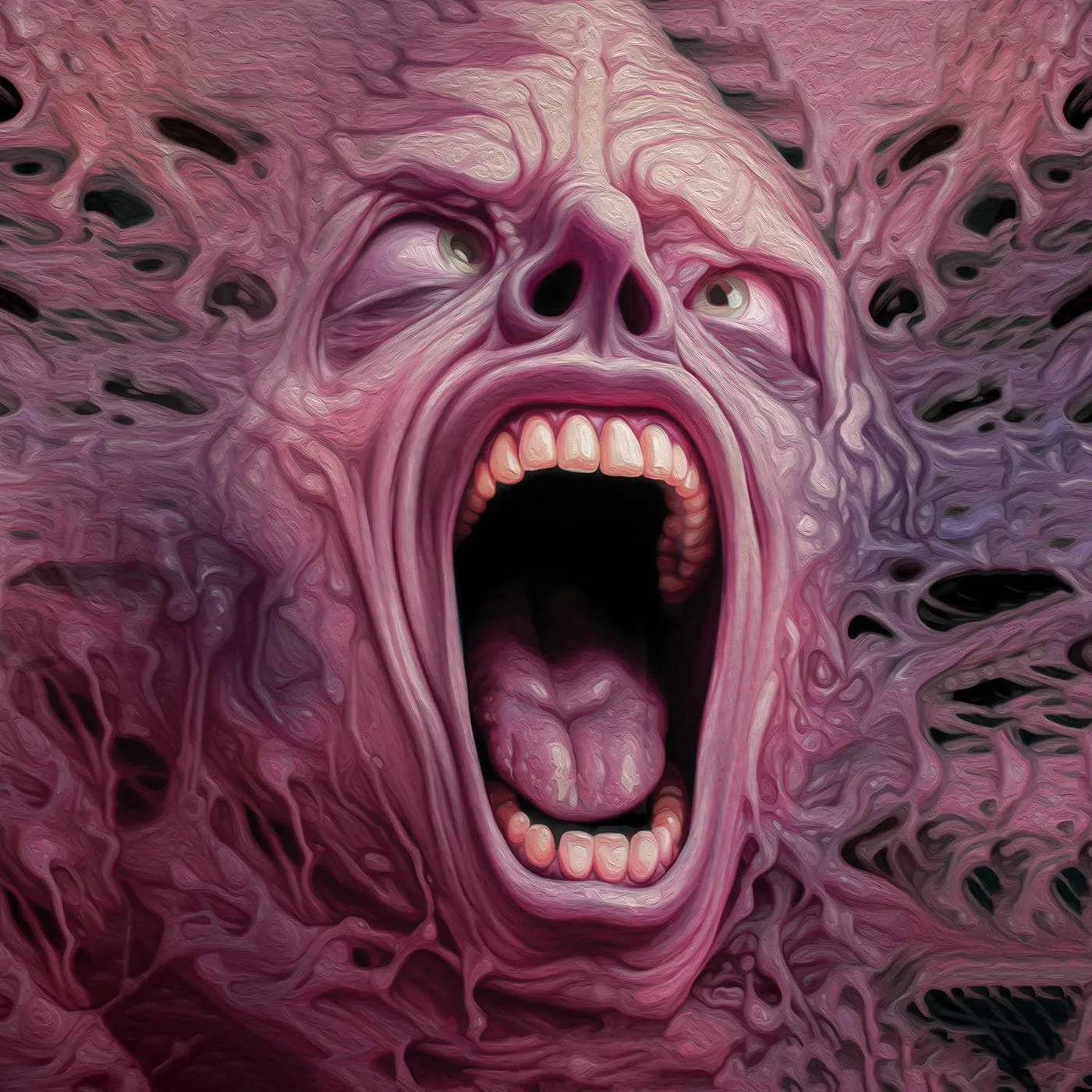 Various Artists  Reimagining In The Court Of The Crimson King (Blue) Vinyl Record