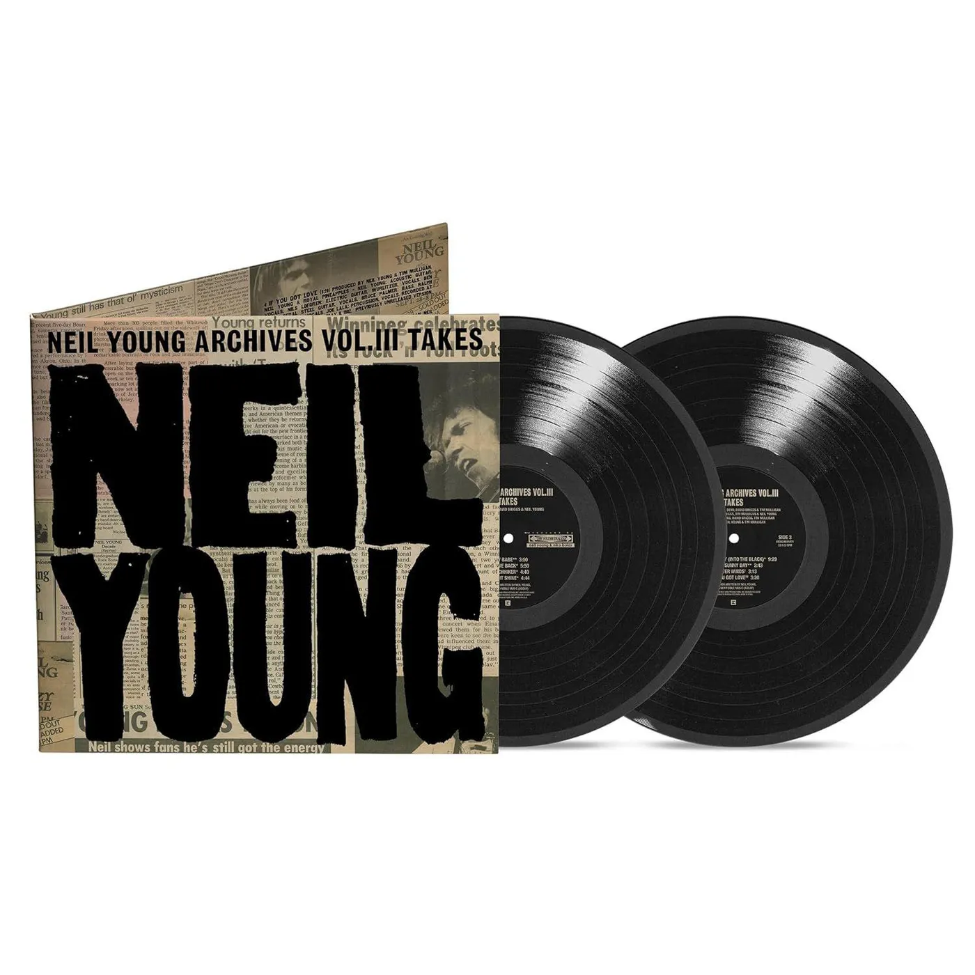 Neil Young Archives Vol. III Takes (LP) Vinyl Record