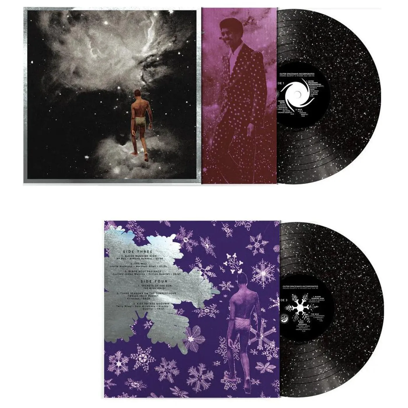 Red Hot Organization Outer Spaceways Incorporated : Kronos Quartet & Friends Meet Sun Ra (Deluxe/Starry Night/2LP) Vinyl Record