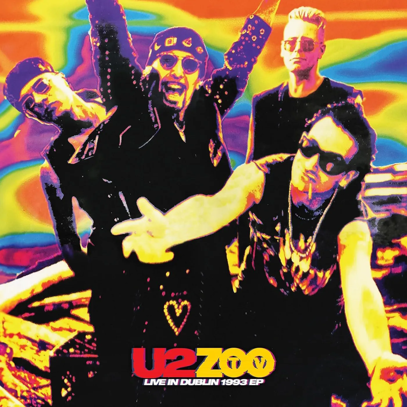 U2 Zoo TV: Live in Dublin 1993 (EP, Limited Edition, Neon Yellow) Vinyl Record