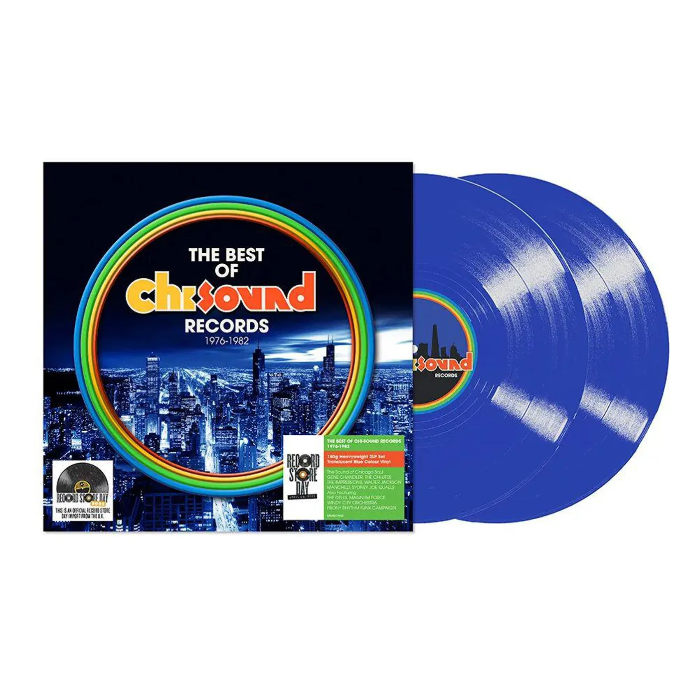 Various Artists  Best Of Chi-sound Records 1976-1983 (2lp/180g/translucent Blue Vinyl Record) (RSD)