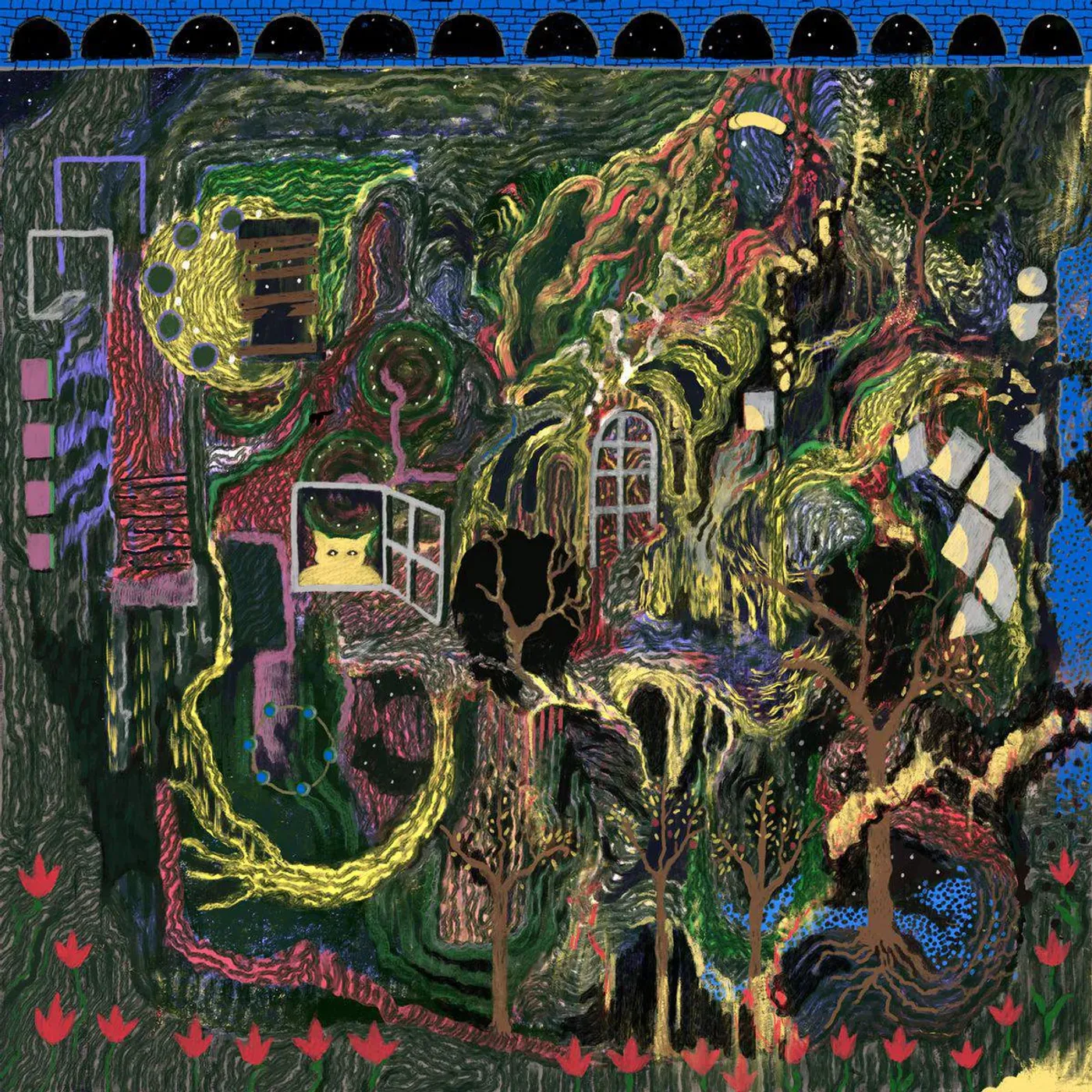 King Gizzard & The Lizard Wizard Demos Vol. 5 + Vol. 6 (2lp/Red & Blue Splatter) Vinyl Record