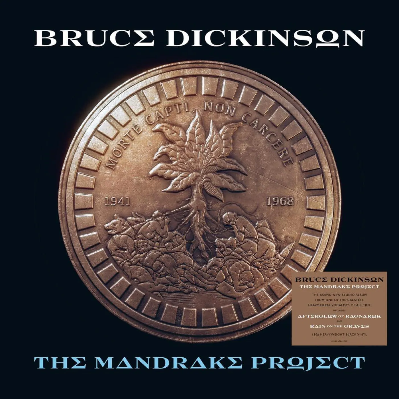 Bruce Dickinson MANDRAKE PROJECT (2LP/180G) Vinyl Record