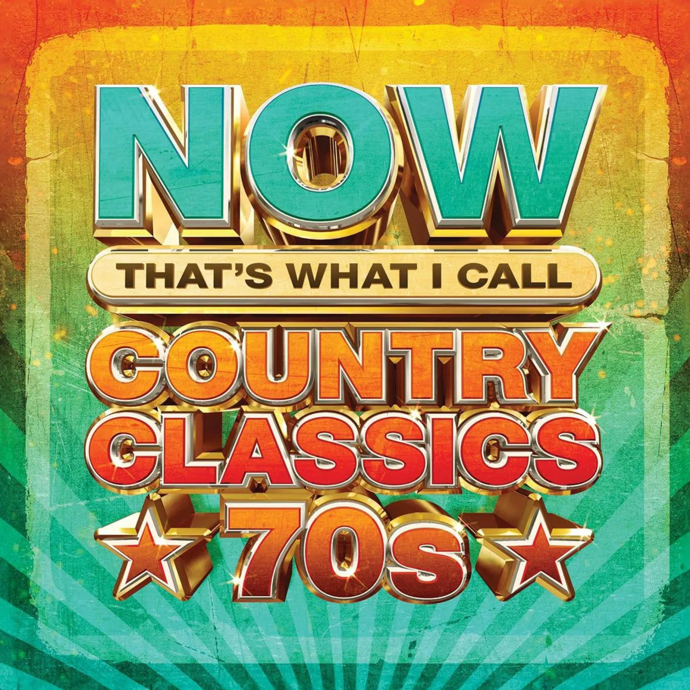 Various Artists  NOW Country Classics '70s (Translucent Orange) Vinyl Record