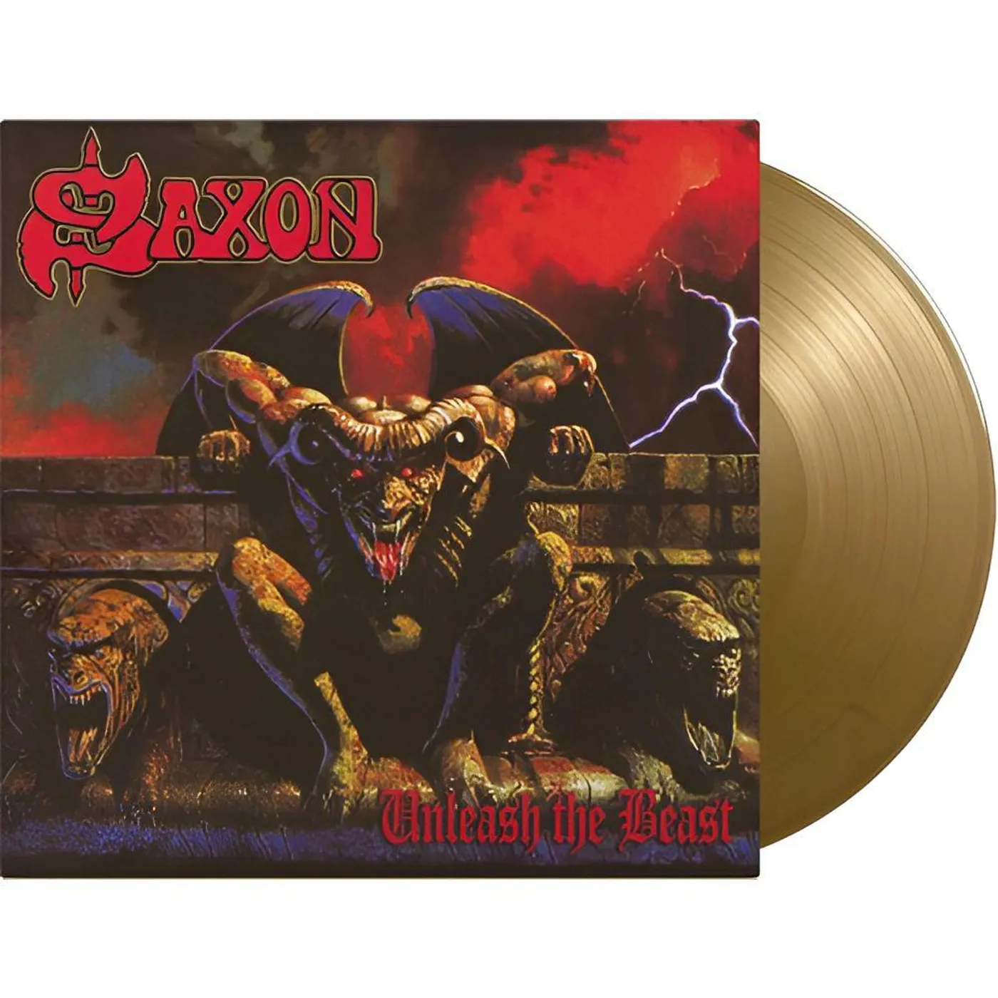 Saxon Unleash The Beast (Gold/180G) Vinyl Record