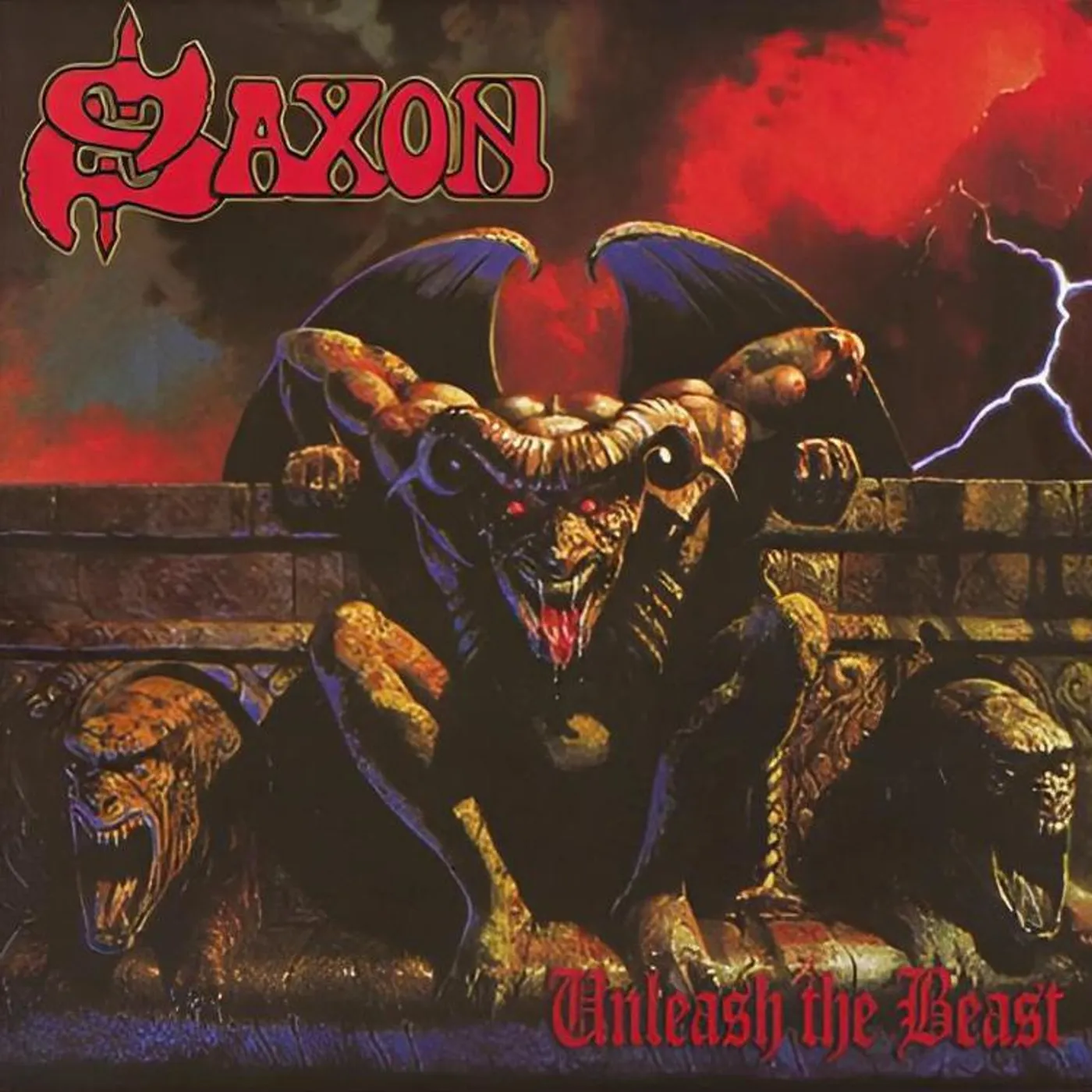 Saxon Unleash The Beast (Gold/180G) Vinyl Record