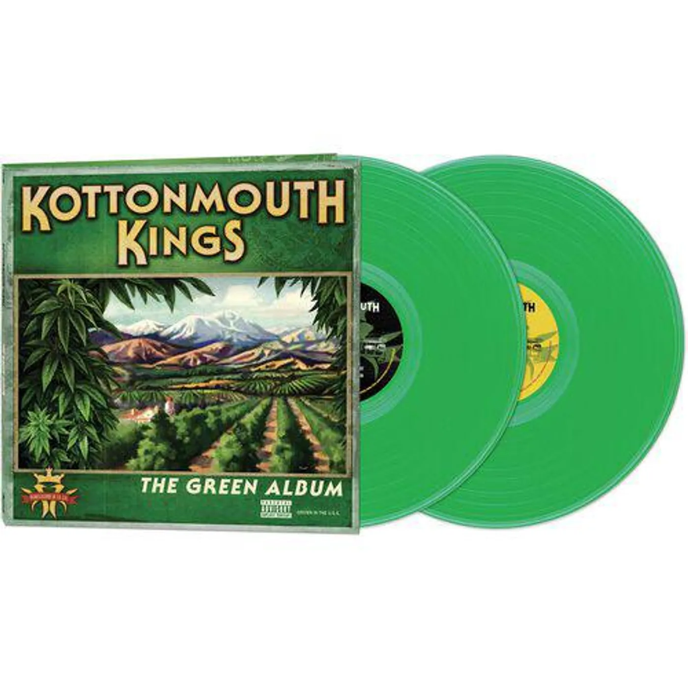 Kottonmouth Kings Green Album (2LP/Green) Vinyl Record