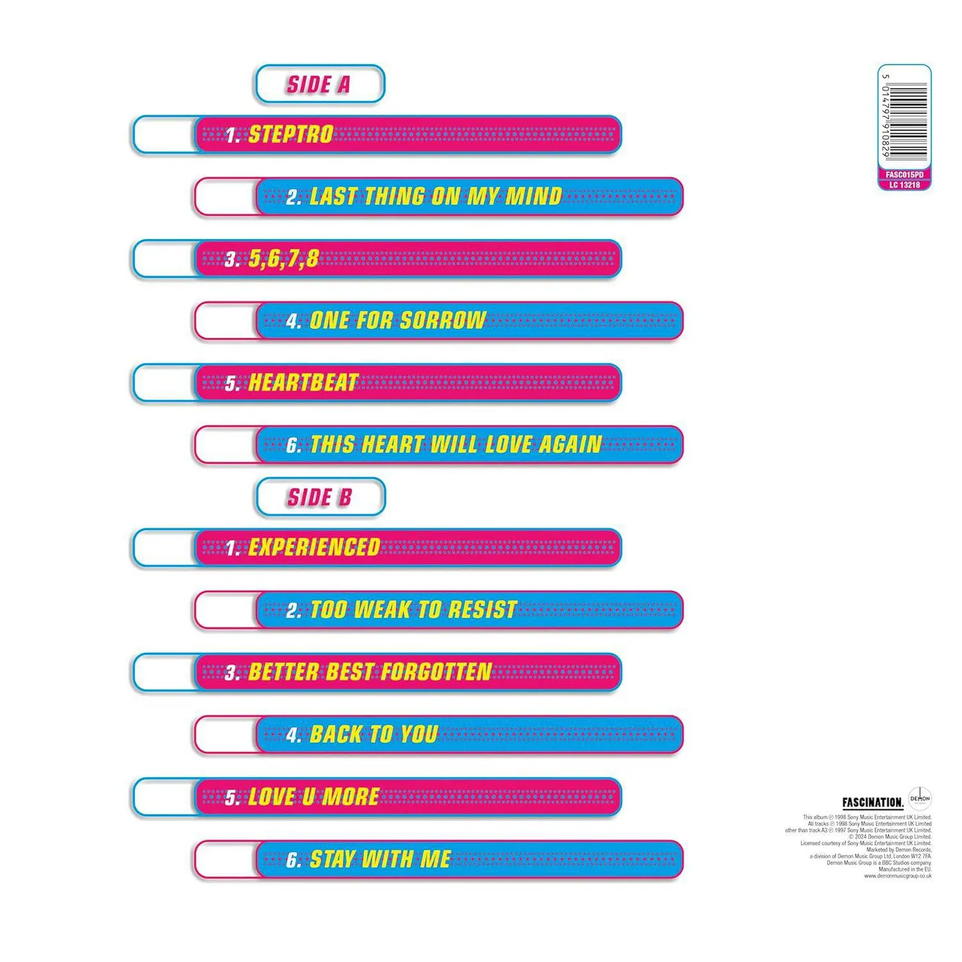Steps Step One (Zoetrope Picture Disc) Vinyl Record