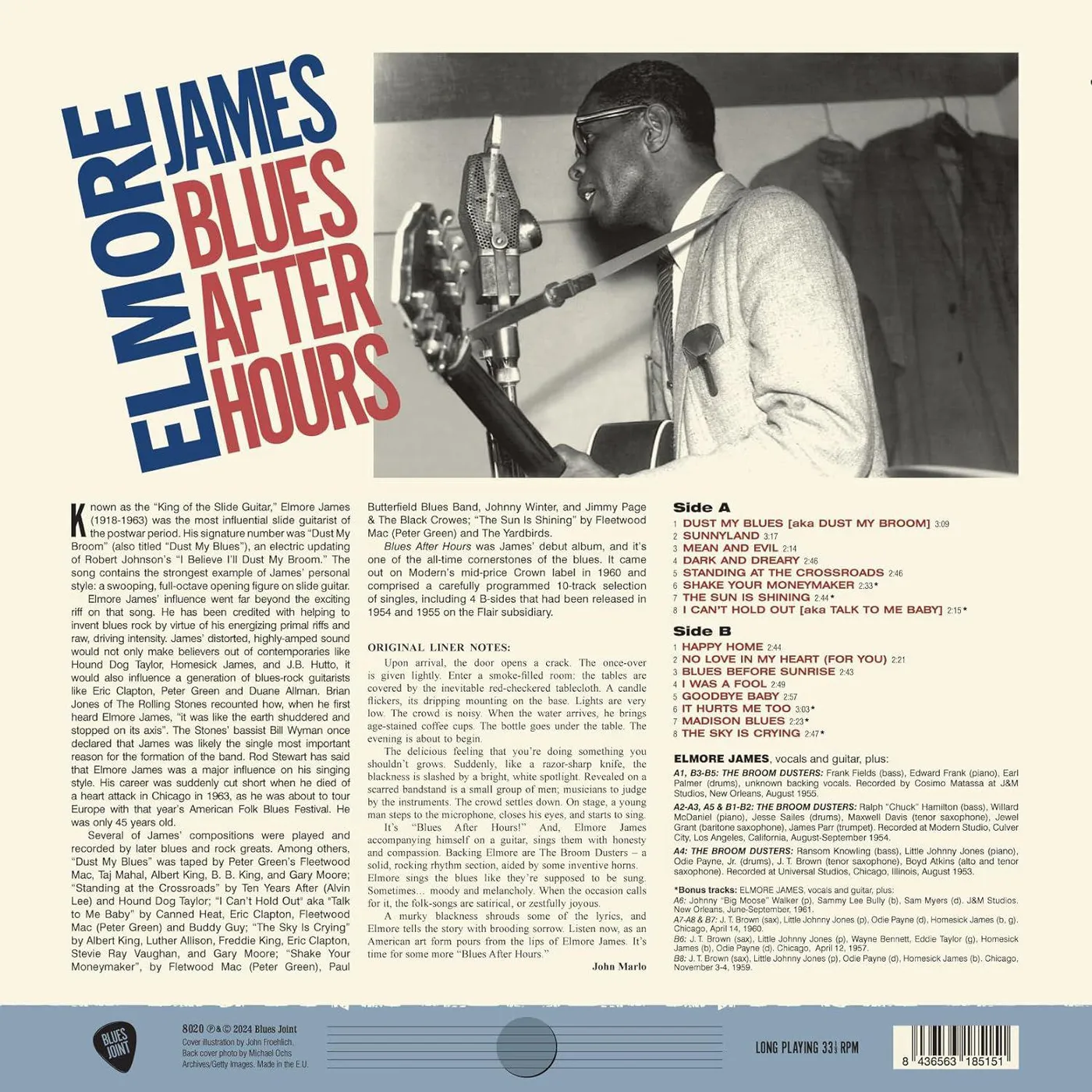 Elmore James Blues After Hours (Limited Edition/180G) Vinyl Record