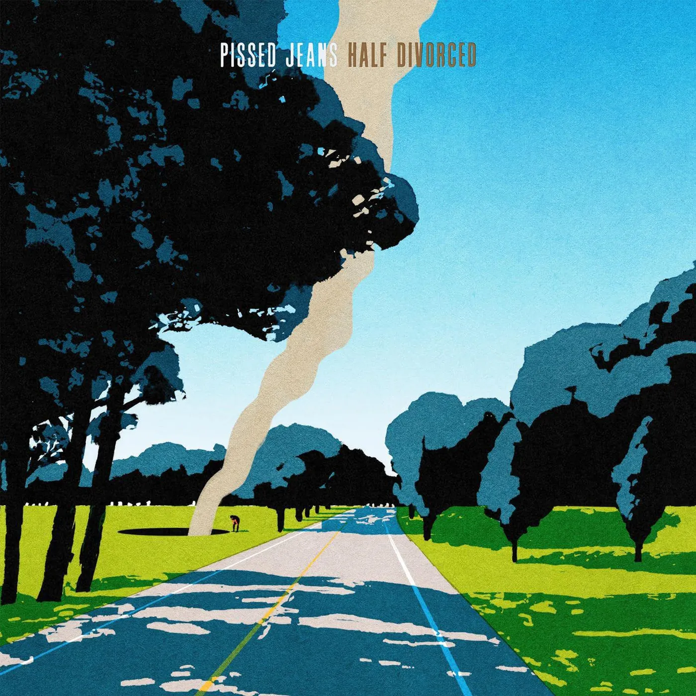 Pissed Jeans Half Divorced (Spotify Green) Vinyl Record