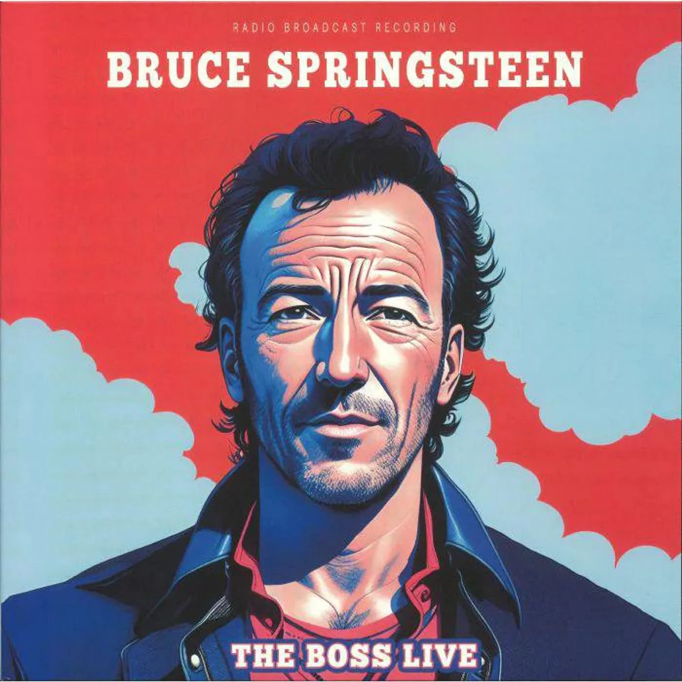 Bruce Springsteen The Boss Live (Clear) Vinyl Record