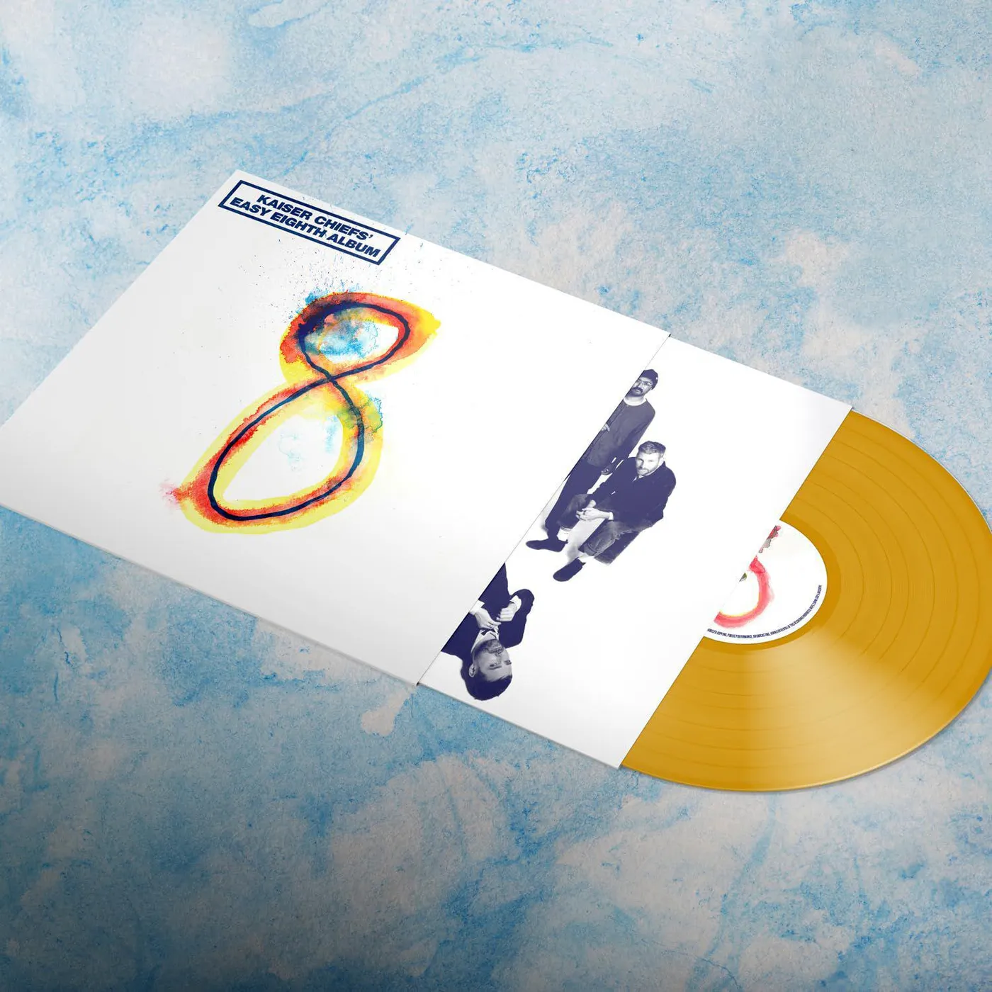 Kaiser Chiefs Easy Eighth Album (Transparent Yellow) Vinyl Record