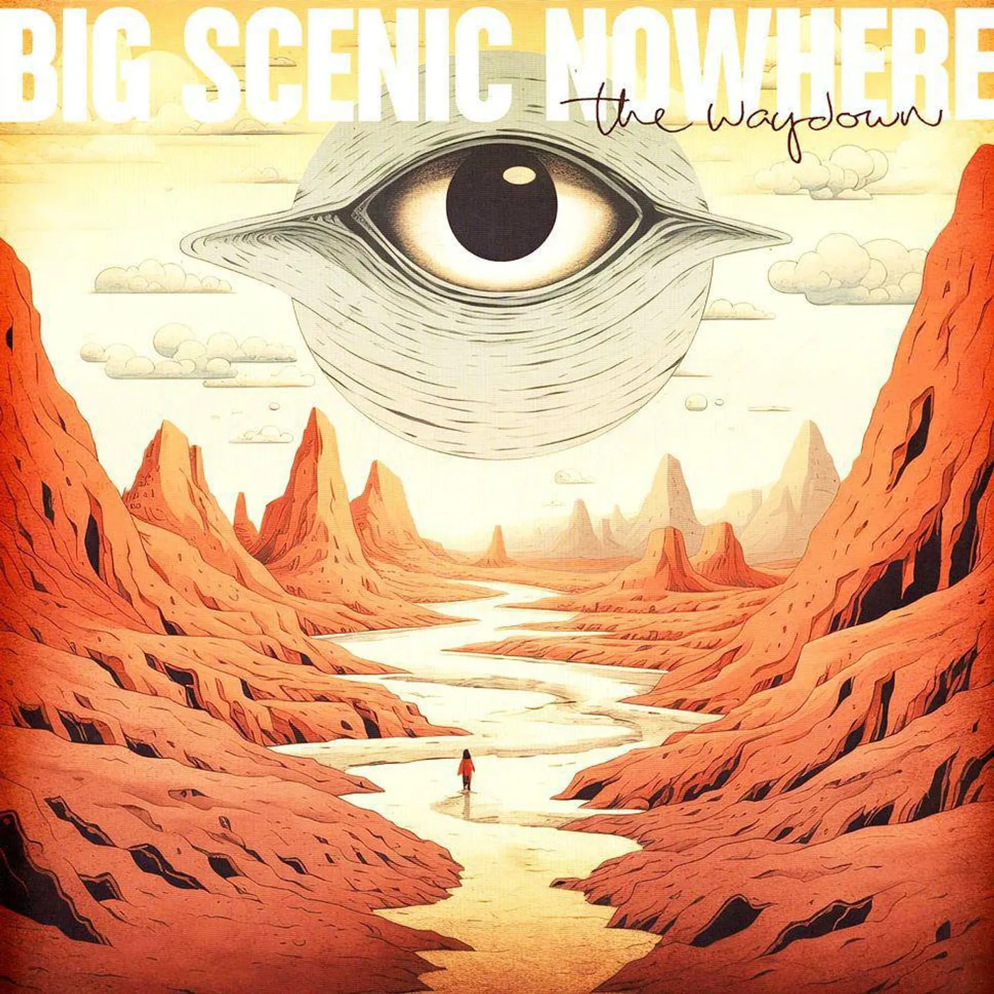 Big Scenic Nowhere  Waydown (Limited Blood Red) Vinyl Record