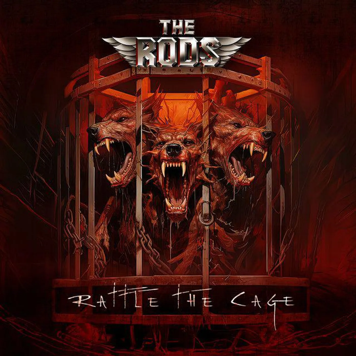 Rods Rattle The Cage (Yellow) Vinyl Record