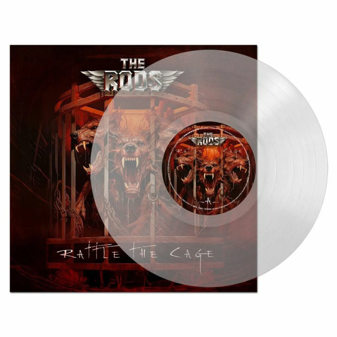 Rods Rattle The Cage (Clear) Vinyl Record